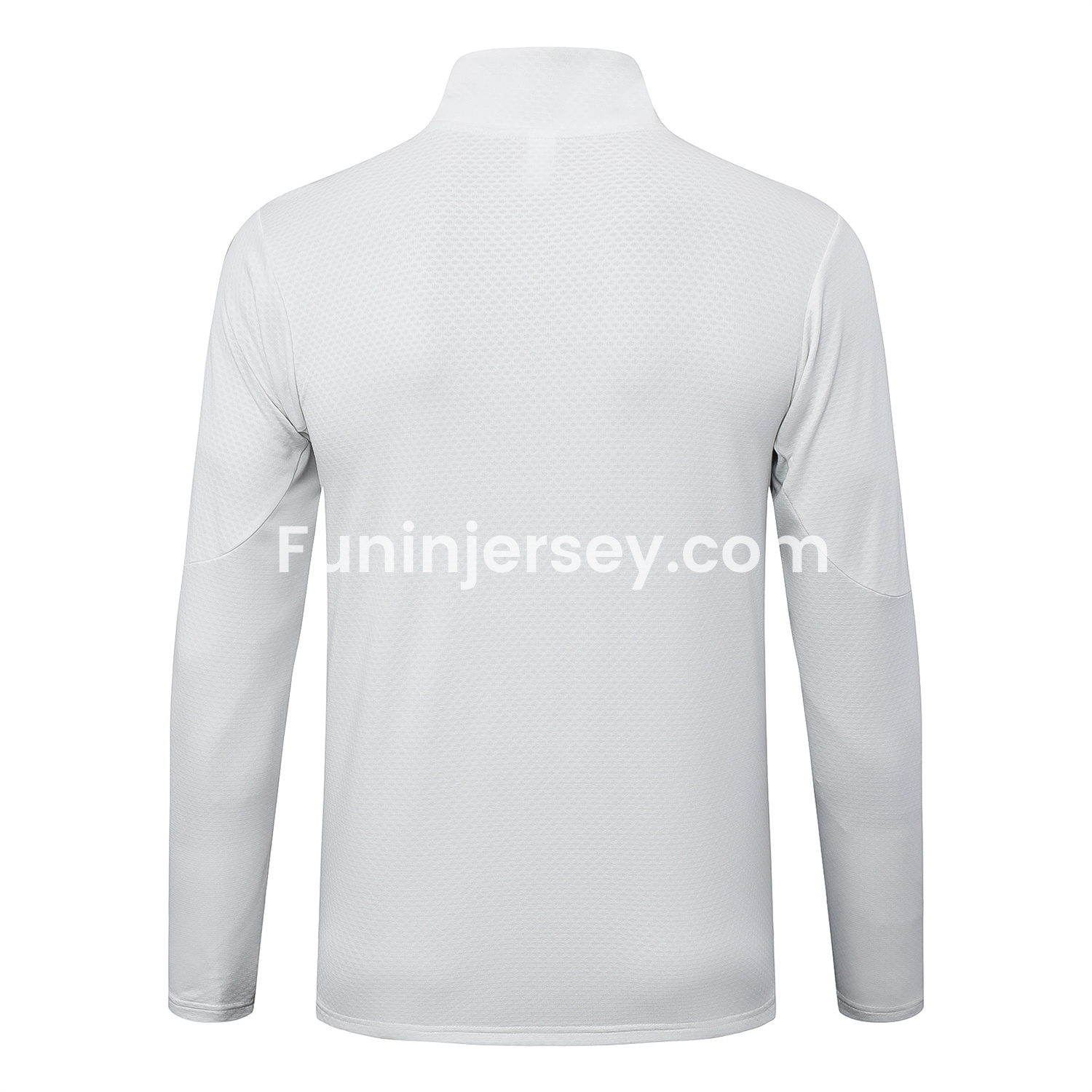 Funinjersey-Portugal 25-26 Long Sleeve Training Set - Off White Top and Deep Blue Pants