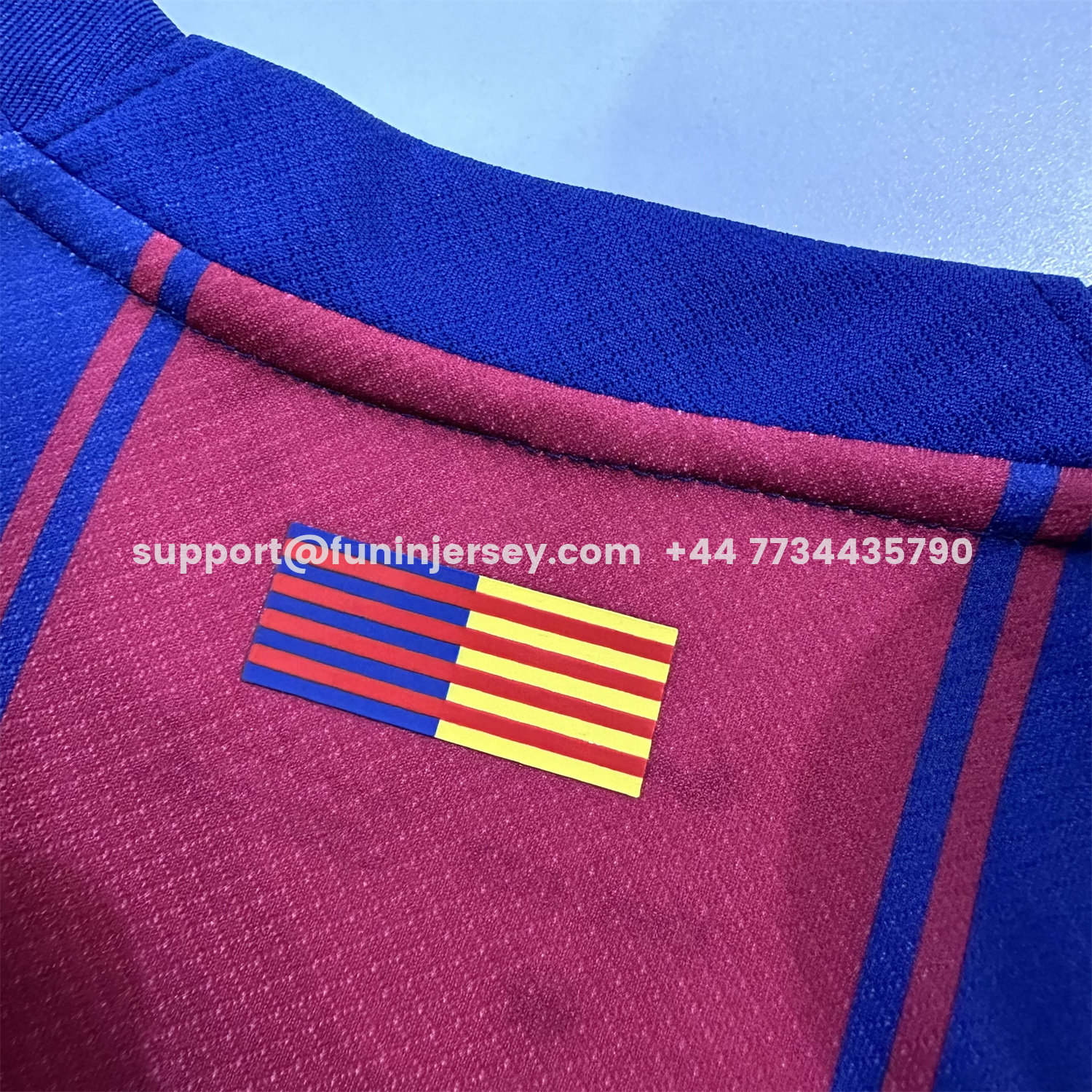 Funinjersey-Barcelona 25-26 Home Unsponsored Jersey - Fans Version