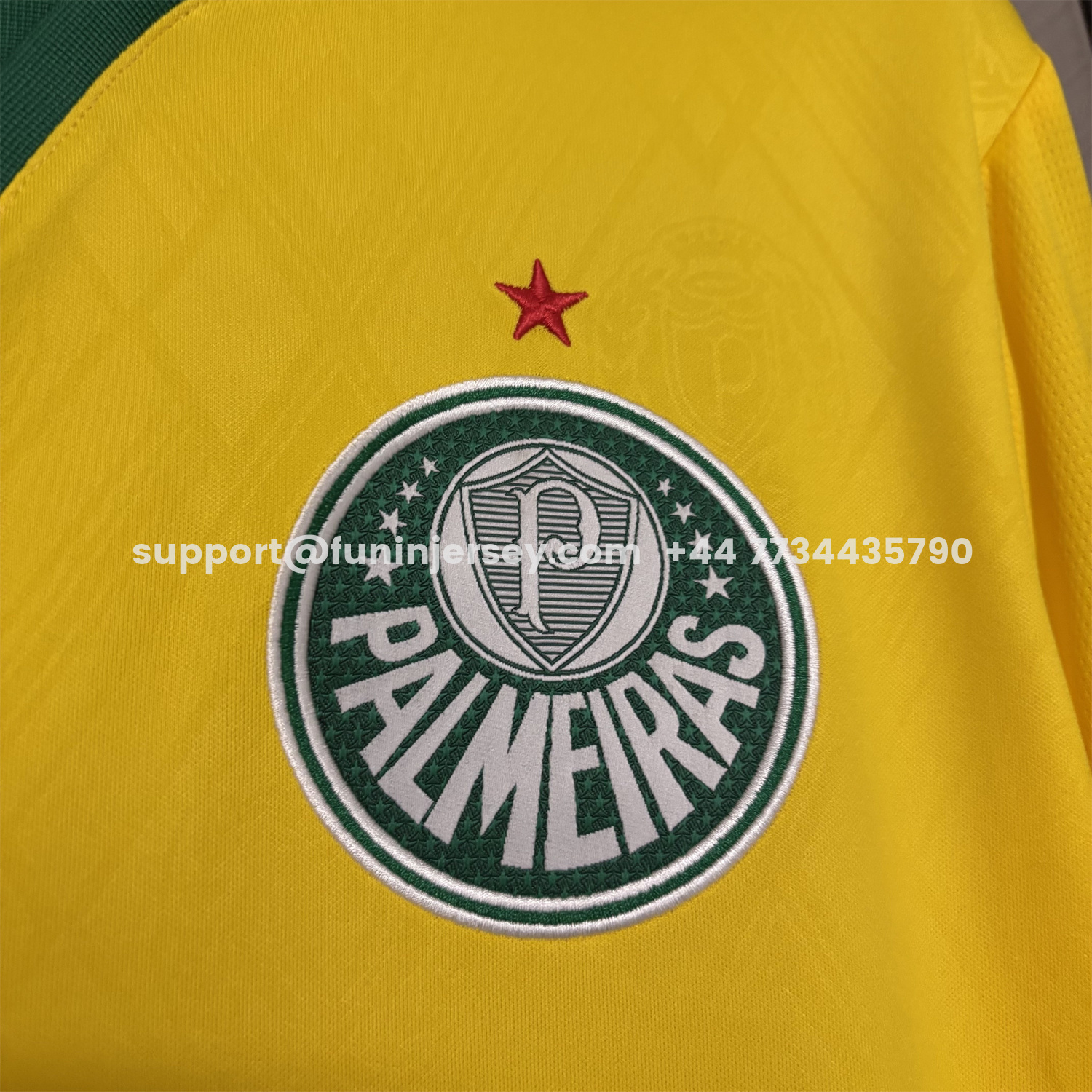 Funinjersey-Palmeiras 25-26 Third Yellow Jersey - Fans Version