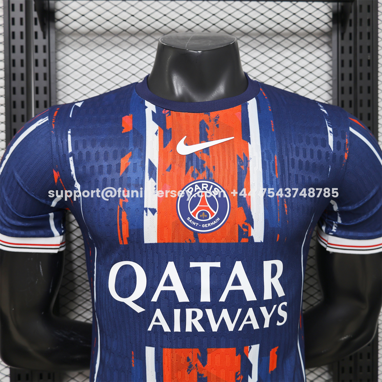Funinjersey-Paris Saint-Germain PSG 25-26 Abstract Design Special Jersey - Player Version