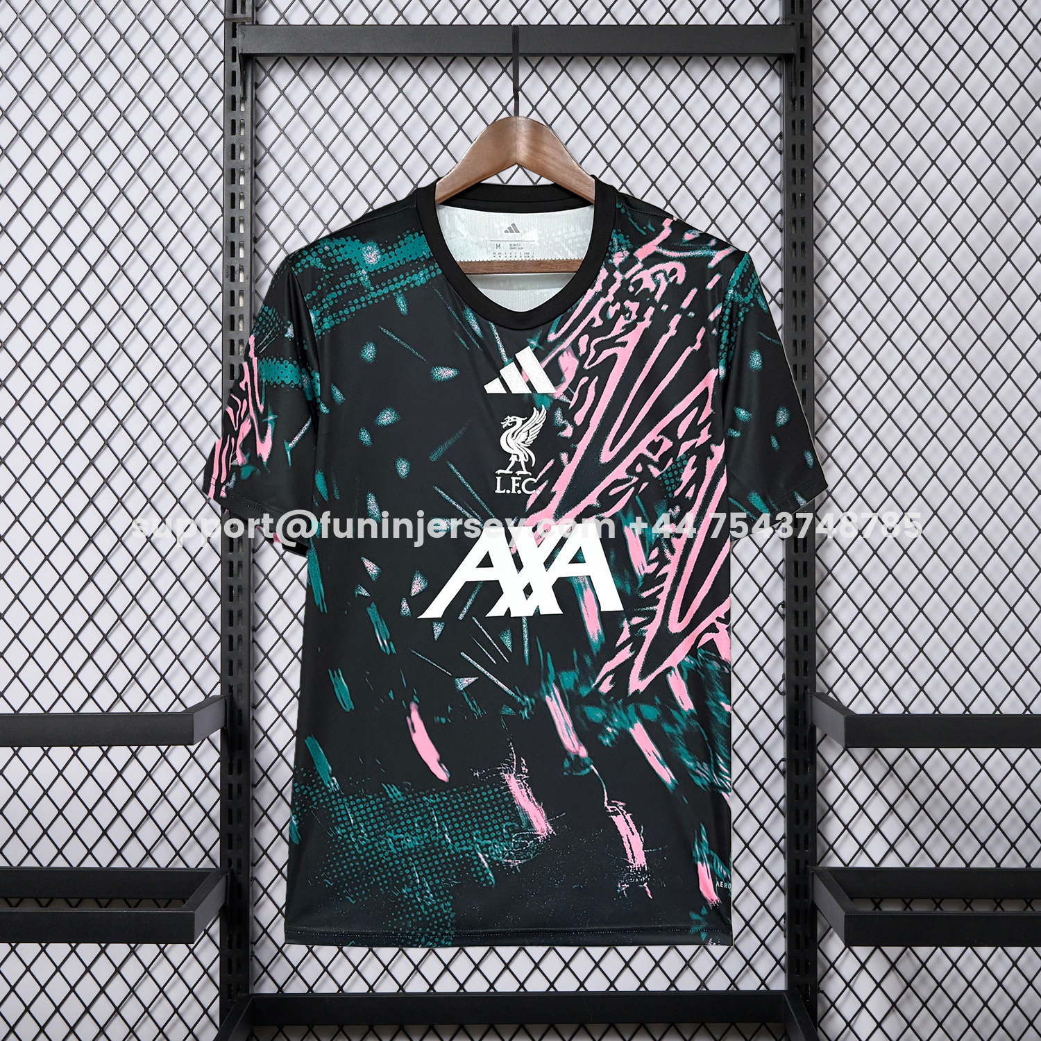 Funinjersey-Liver.pool 25-26 Pre-Match Training Jersey - Fans Version