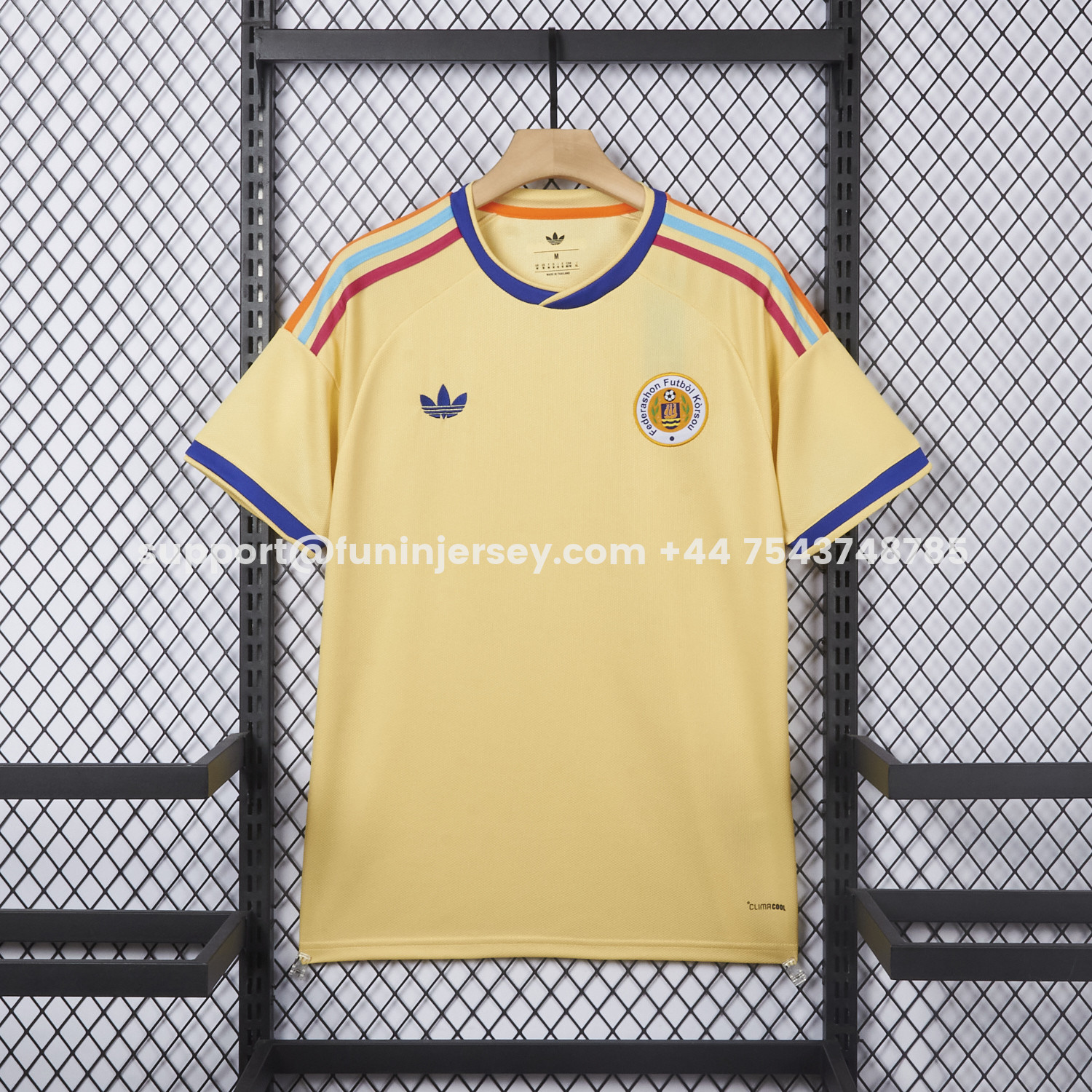 Funinjersey-Curaçao 2026 Away Yellow Jersey - Fans Version