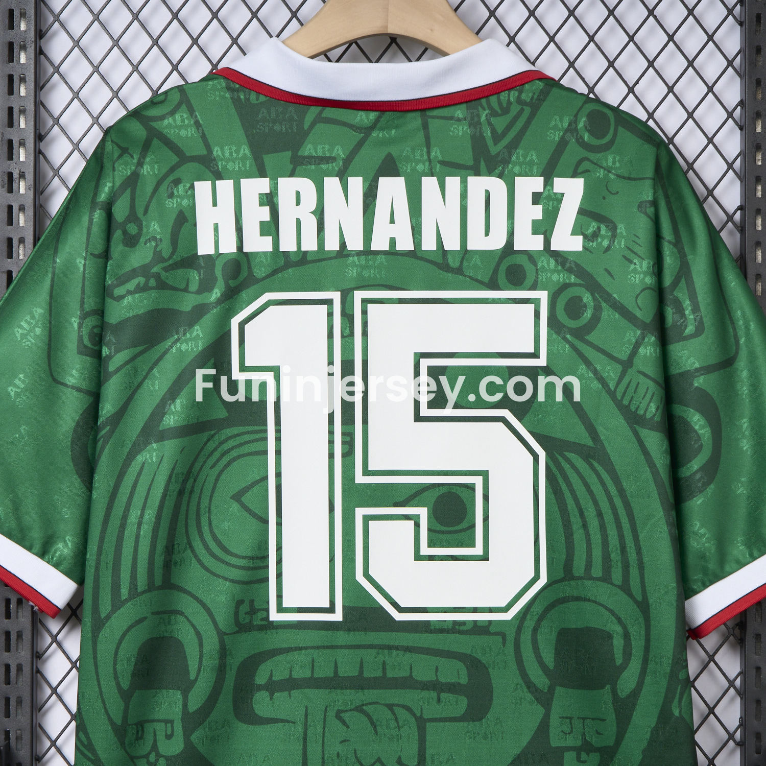 Funinjersey-Retro Mexico 1998 Home Jersey