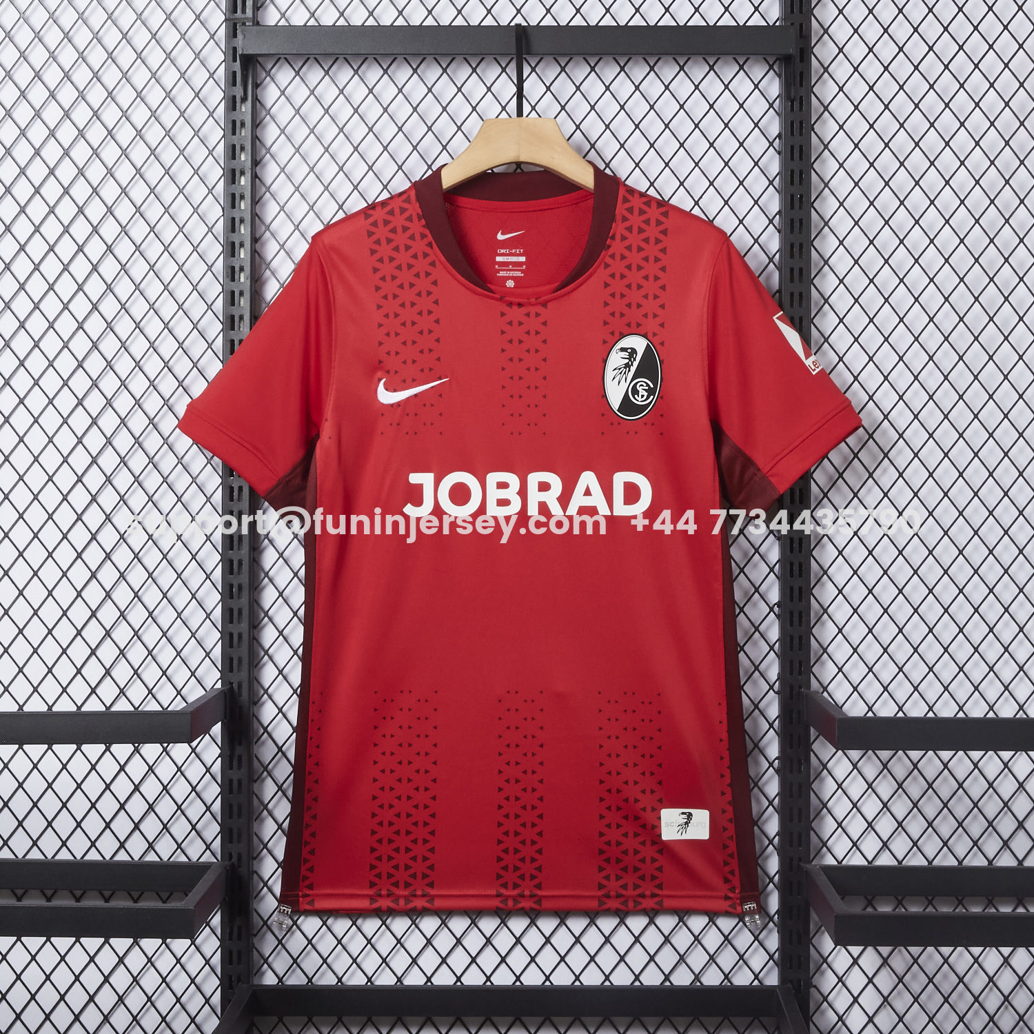 Funinjersey-SC Freiburg 25-26 Europa League Home Jersey - Fans Version