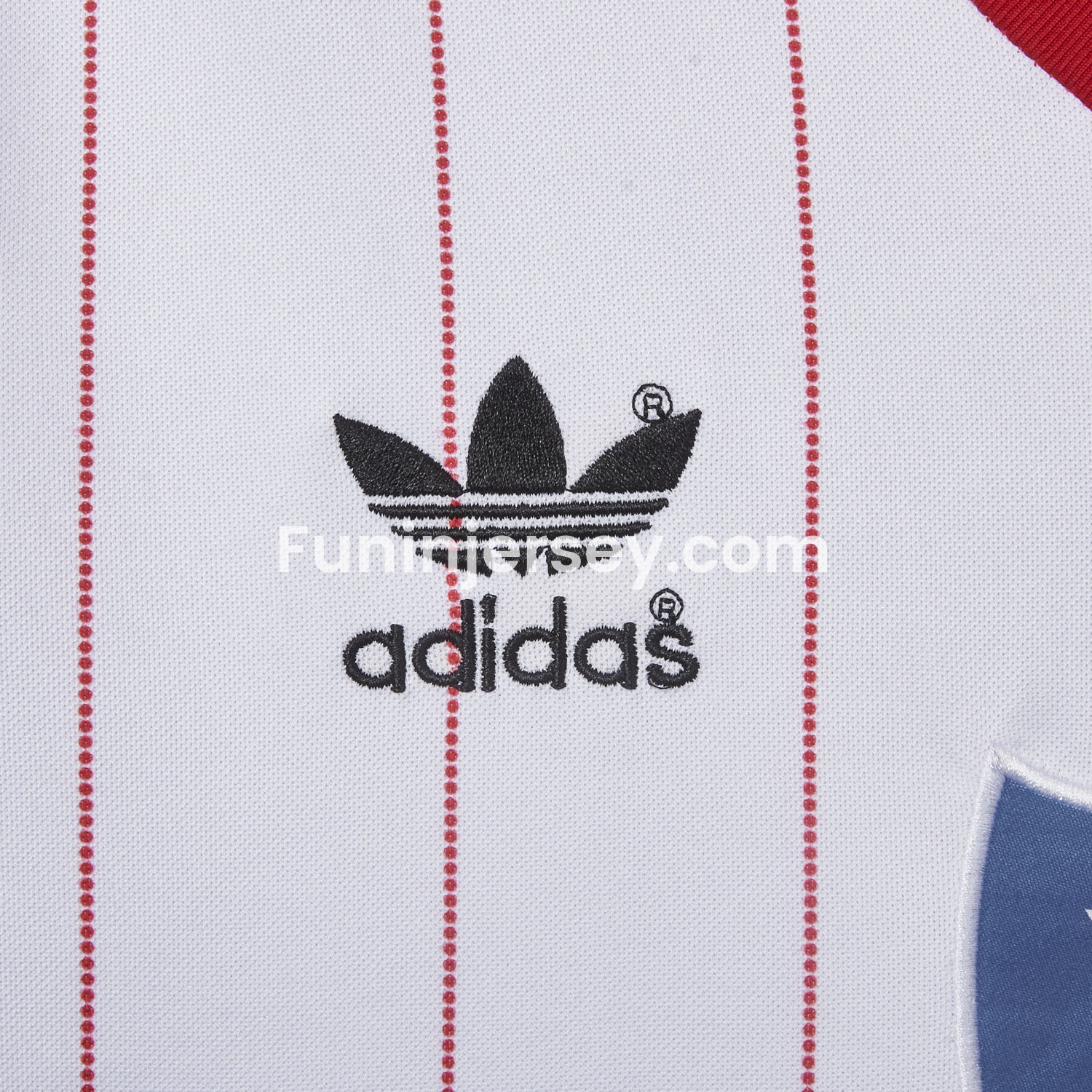 Funinjersey-Retro Hamburger SV 83-84 Home Jersey