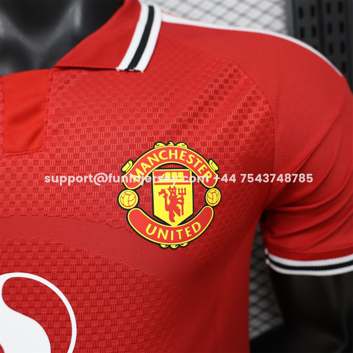 Funinjersey-Manchester United 26-27 Home Red Jersey - Player Version