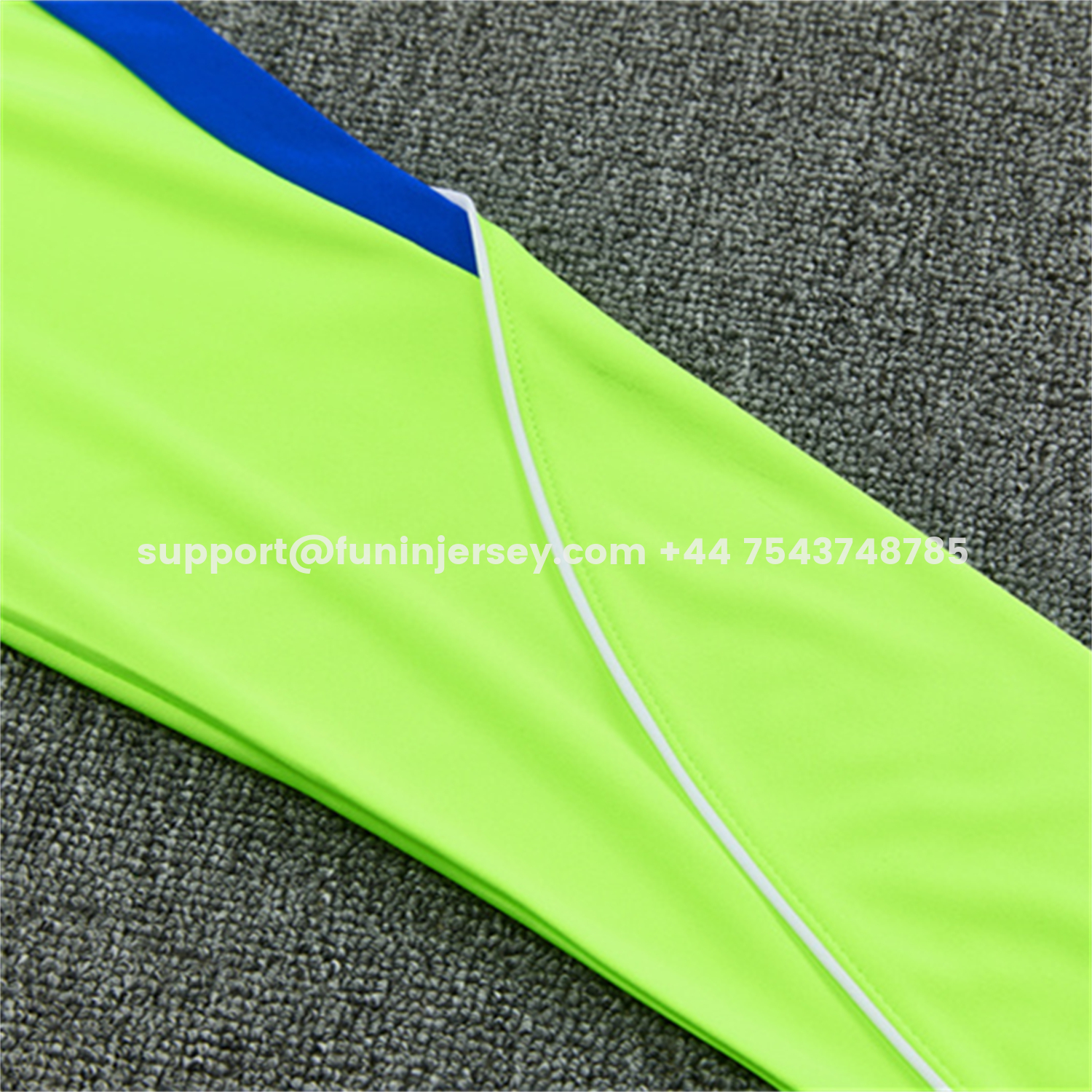 Funinjersey-Atletico Madrid 26-27 Long Sleeves Training Set - Neon Green Top & Black Pants