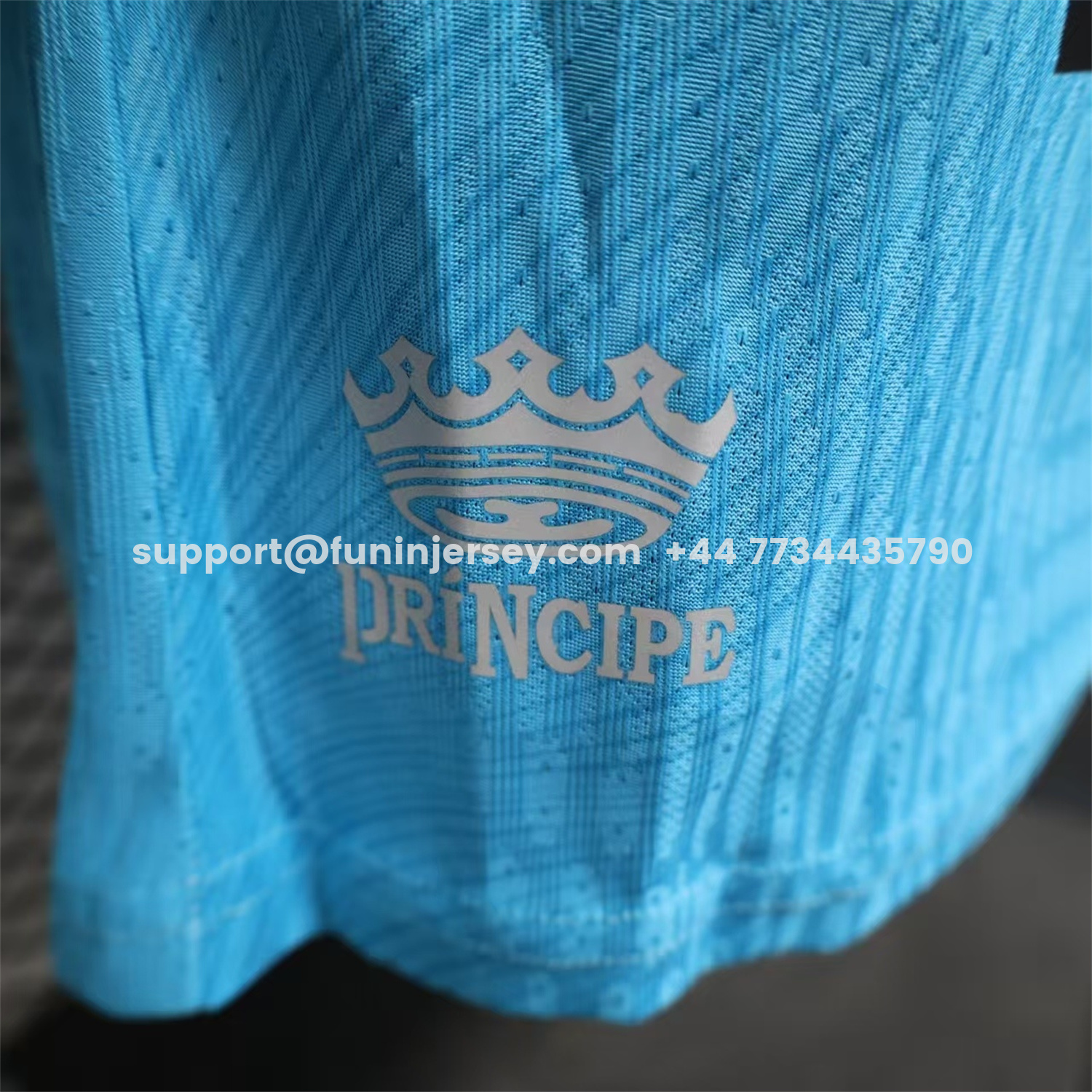 Funinjersey-Santos 25-26 Third Blue Jersey - Play Version