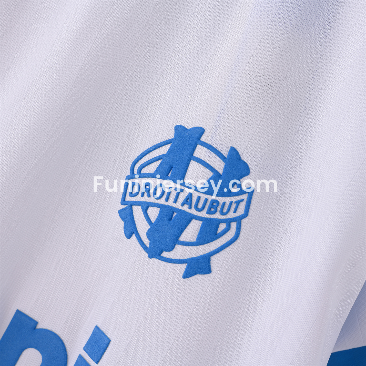 Funinjersey-Retro Marseille 1990-91 Home Stadium Jersey