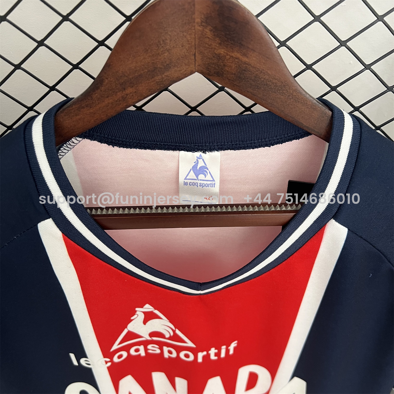 Funinjersey-Retro Paris Saint-Germain PSG 1974 Home Jersey