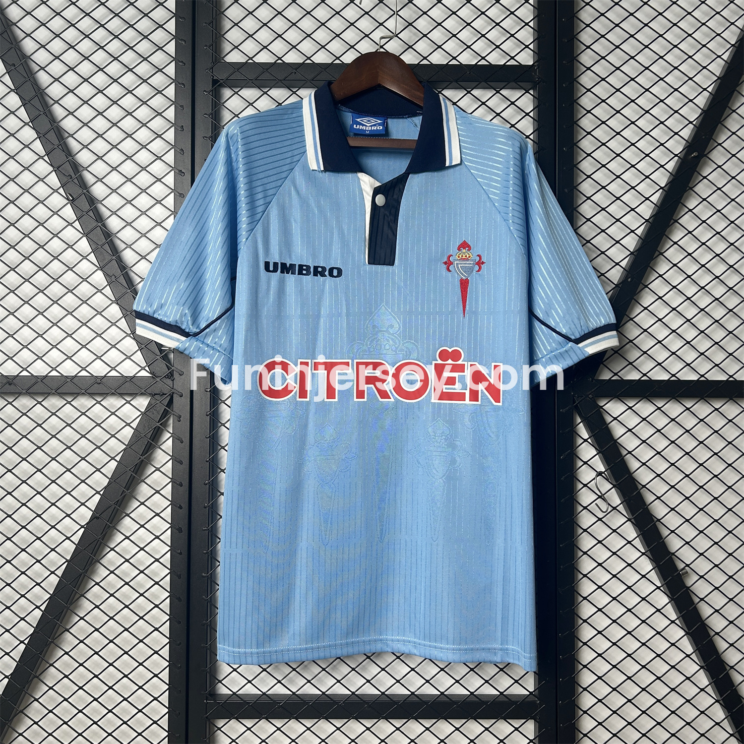 Funinjersey-Retro Celta Vigo 1997-99 Home Jersey