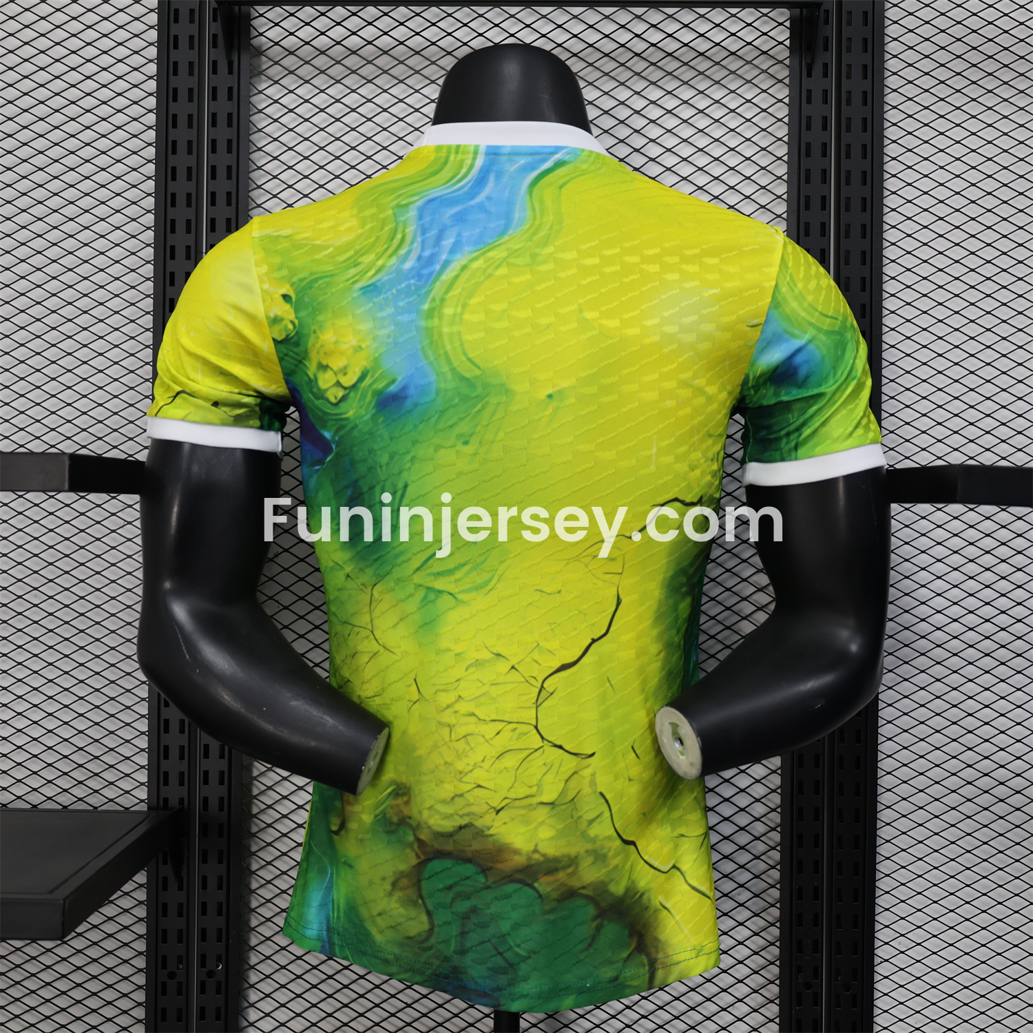 Funinjersey-Real Madrid 25-26 Green & Yellow Special Edition Jersey - Player Version