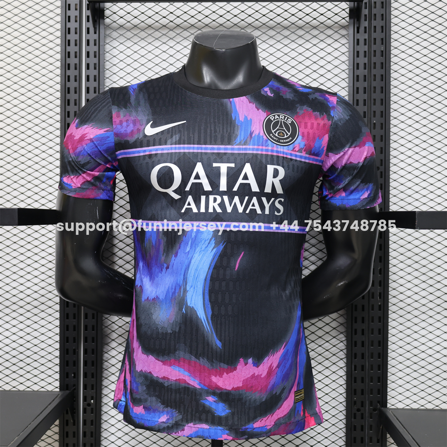 Funinjersey-Paris Saint-Germain PSG 25-26 Iridescent Special Jersey - Player Version