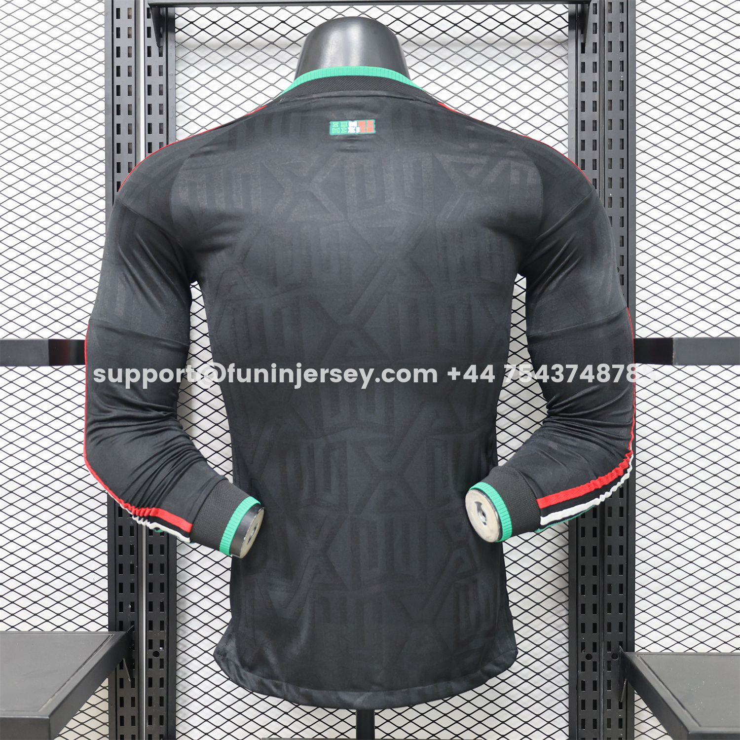 Funinjersey-Mexico 2026 Third Long Sleeves Jersey - Player Version