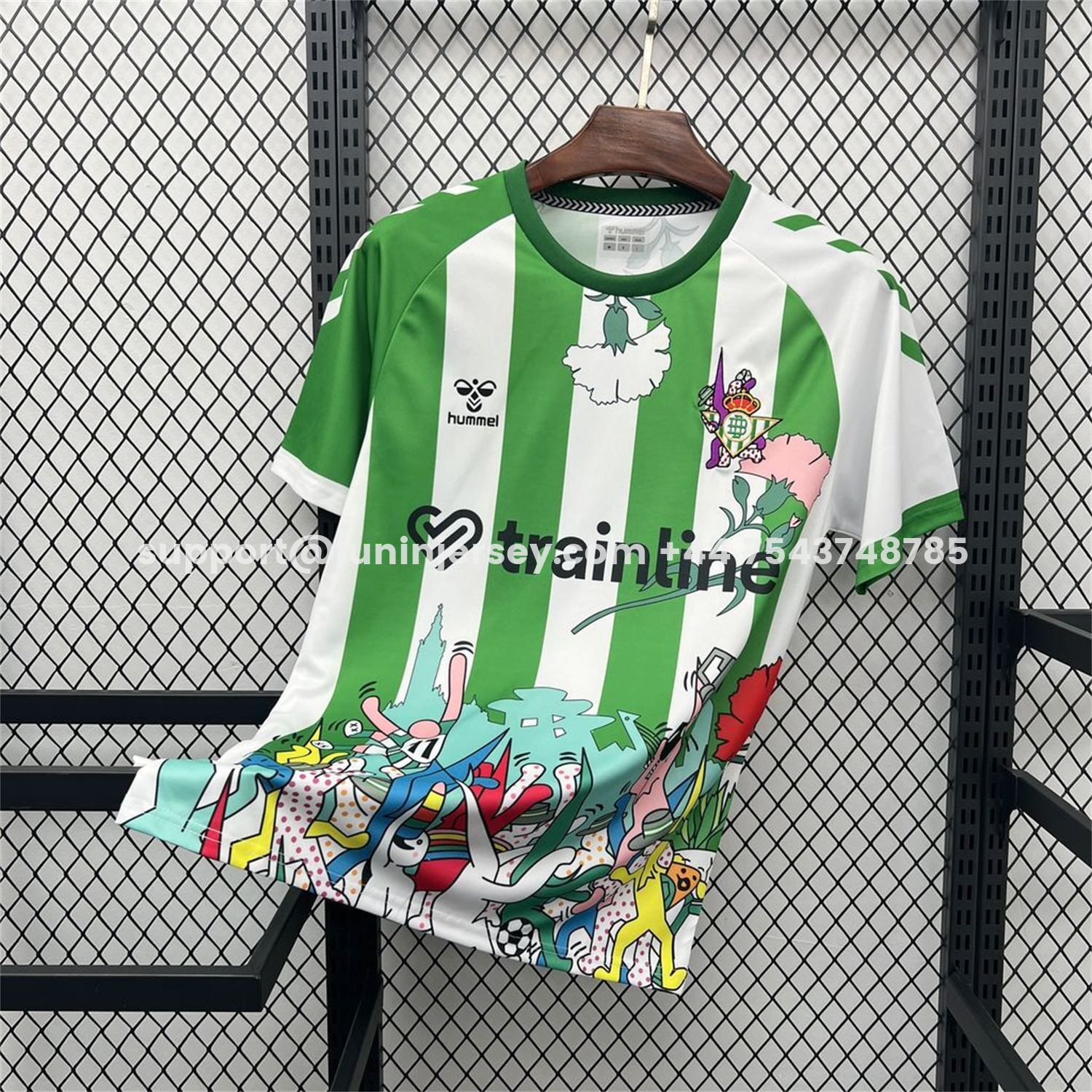 Funinjersey-Real Betis 25-26 Pre-Match Special Jersey - Fans Version
