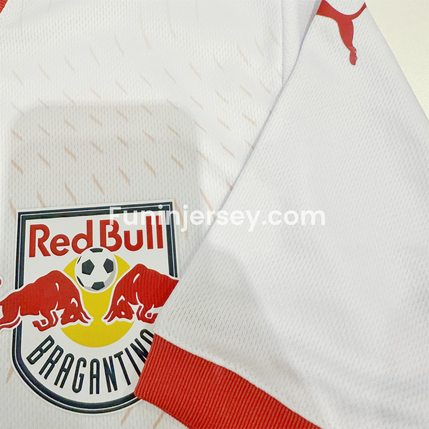 Funinjersey-Red Bull Bragantino 25-26 Home Jersey - Fans Version