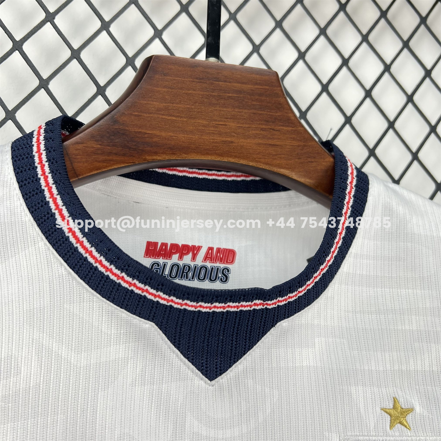Funinjersey-England 2026 Home White Kids Kit