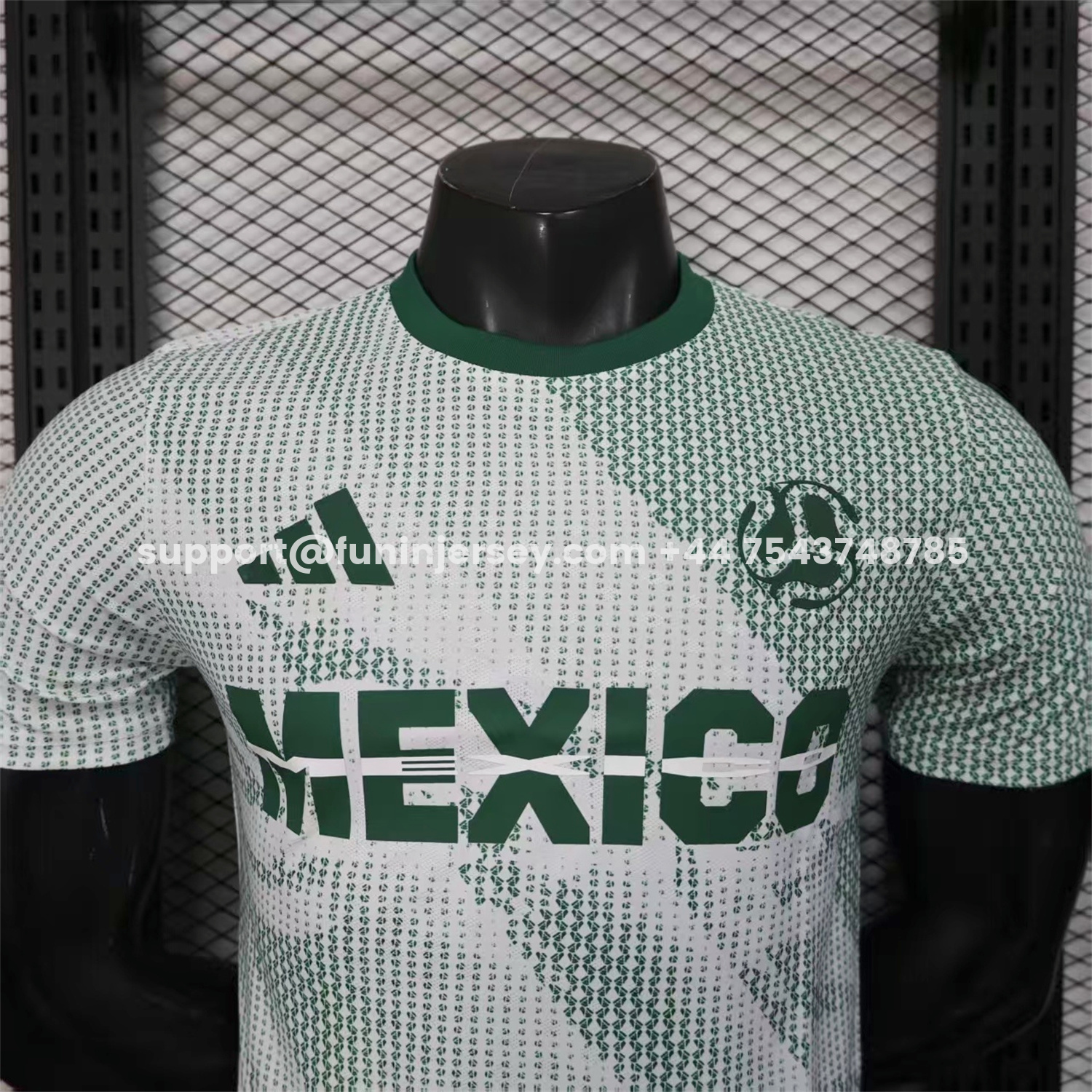 Funinjersey-Mexico 25-26 World Cup Promotion Green Jersey - Player Version