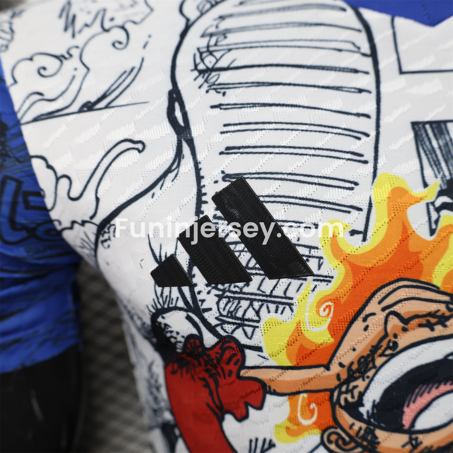 Funinjersey-Japan 25-26 Colorful Gear 5 Nika White Special Edition Jersey - Player Version