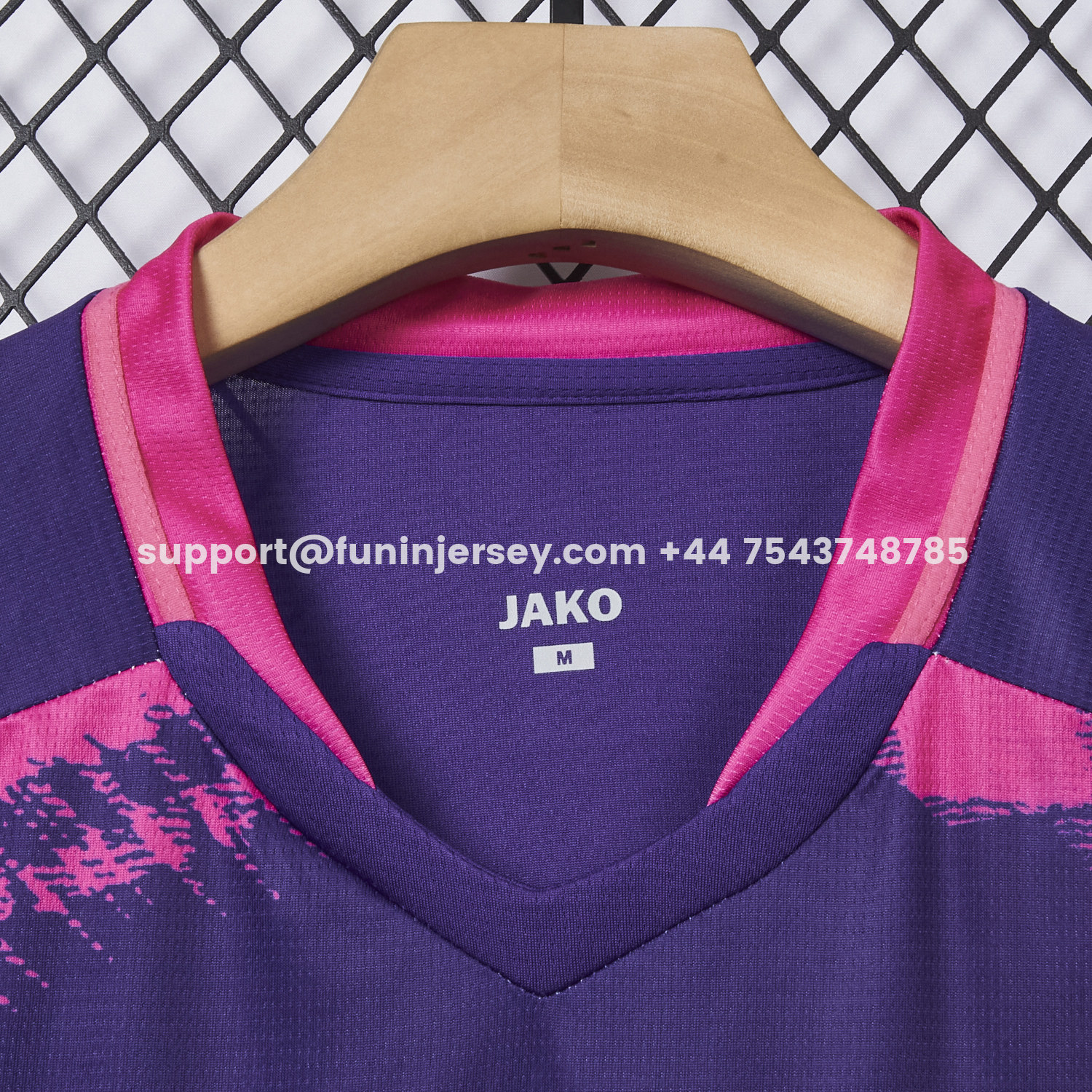 Funinjersey-Mainz 25-26 Away Purple Jersey - Fans Version