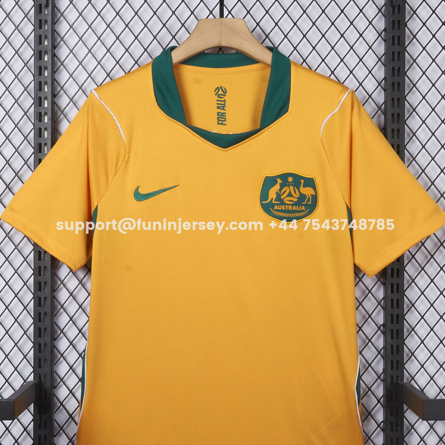 Funinjersey-Australia 2026 Home Jersey - Fans Version