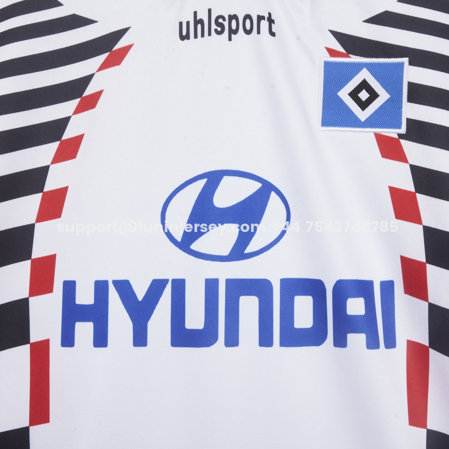 Funinjersey-Retro Hamburger SV 1996-97 Home Jersey