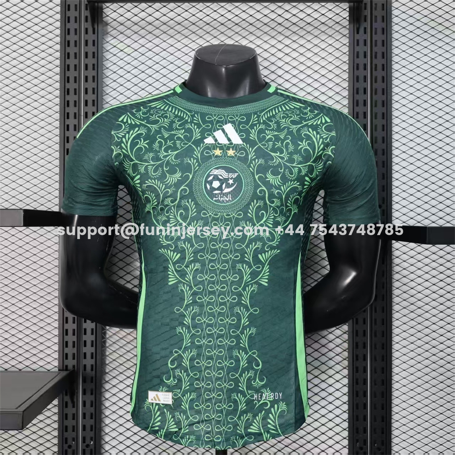 Funinjersey-Algeria 25-26 Green Special Jersey - Player Version