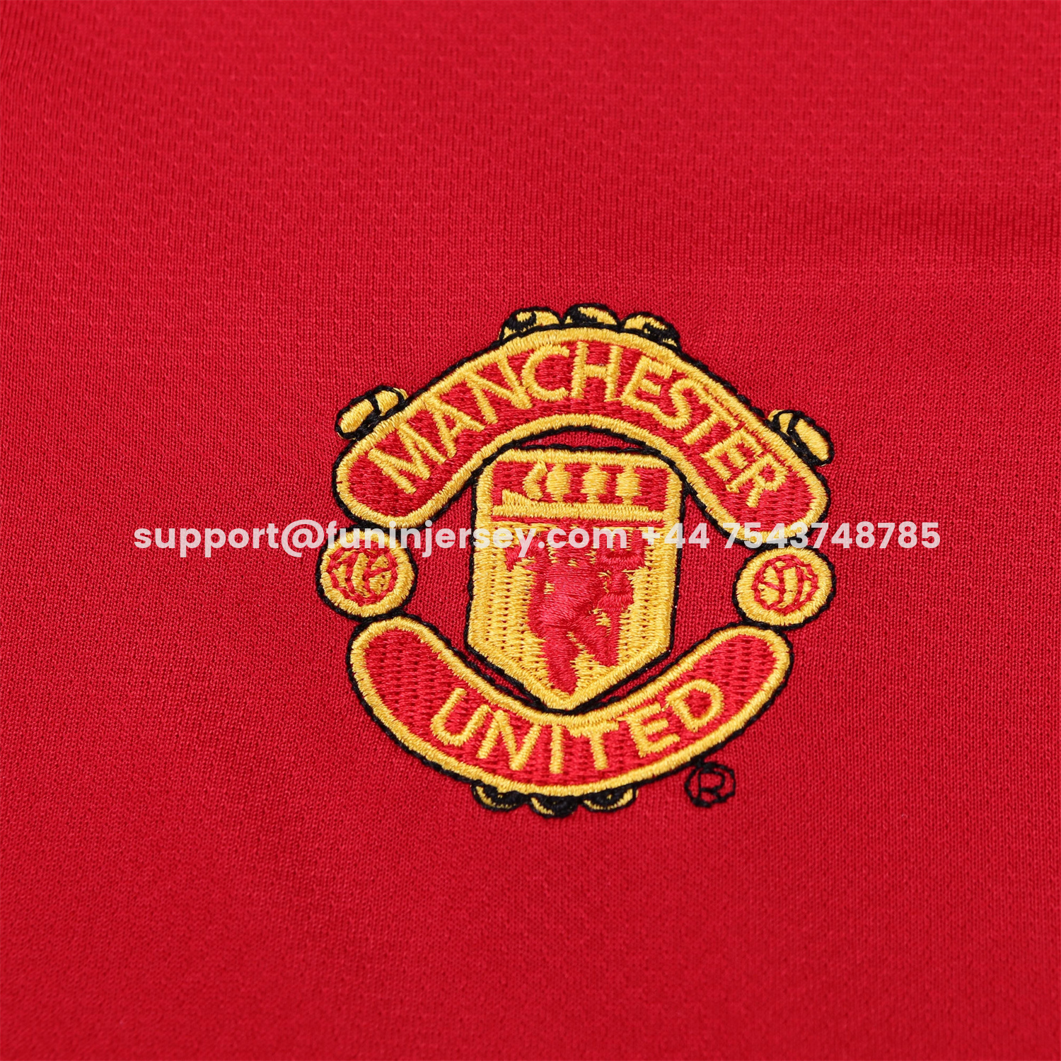 Funinjersey-Retro Manchester United 2005-06 Home Kids Kit
