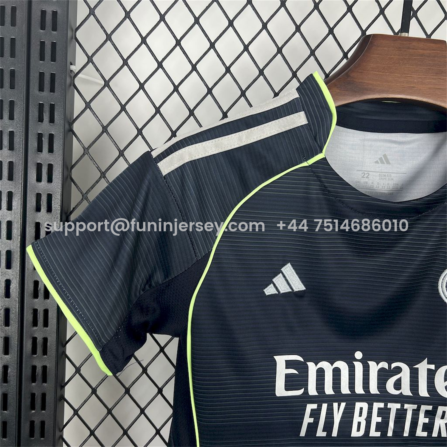 Funinjersey-Real Madrid 25-26 Away Kids Kit - Fans Version