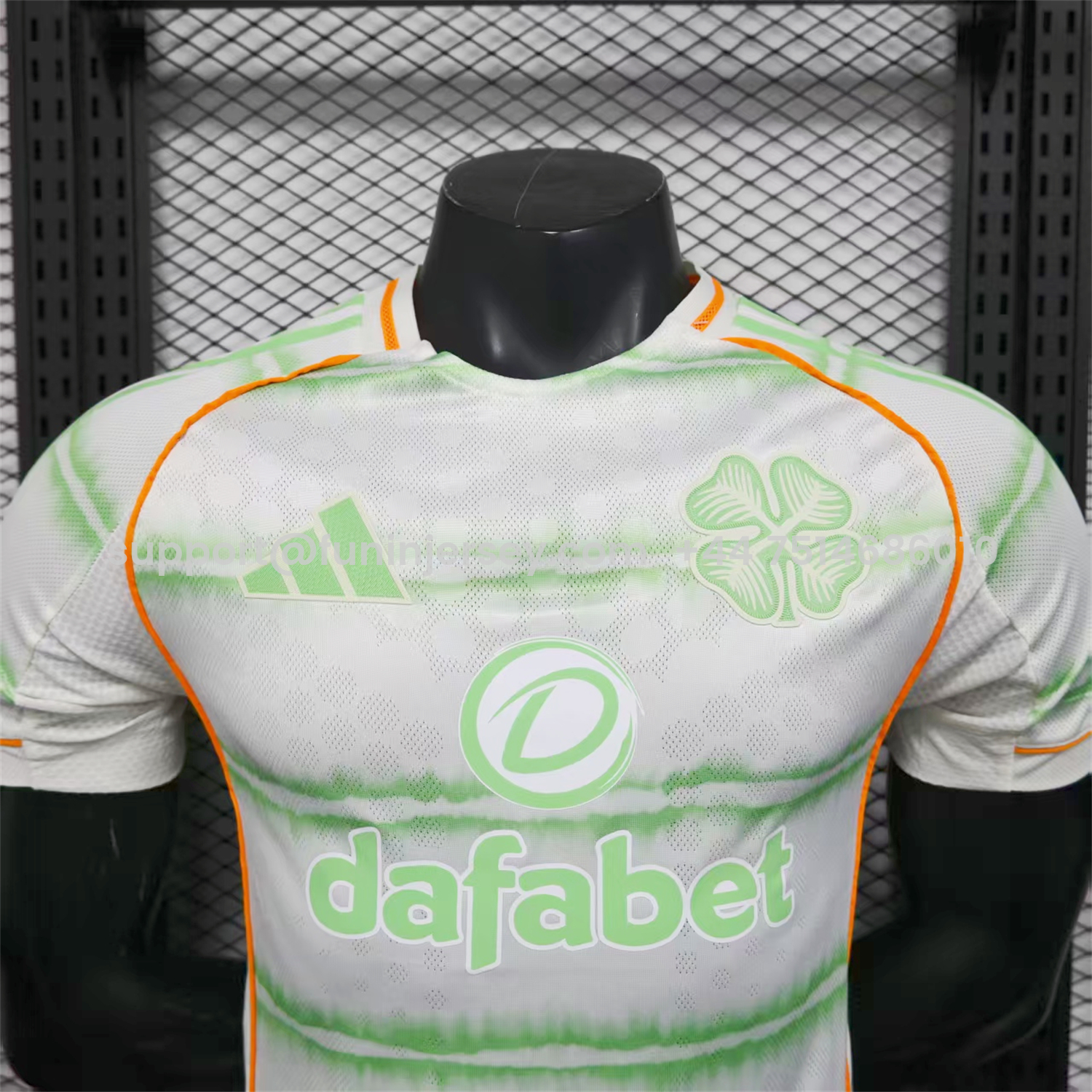 Funinjersey-Celtic 25-26 Third White Jersey - Player Version