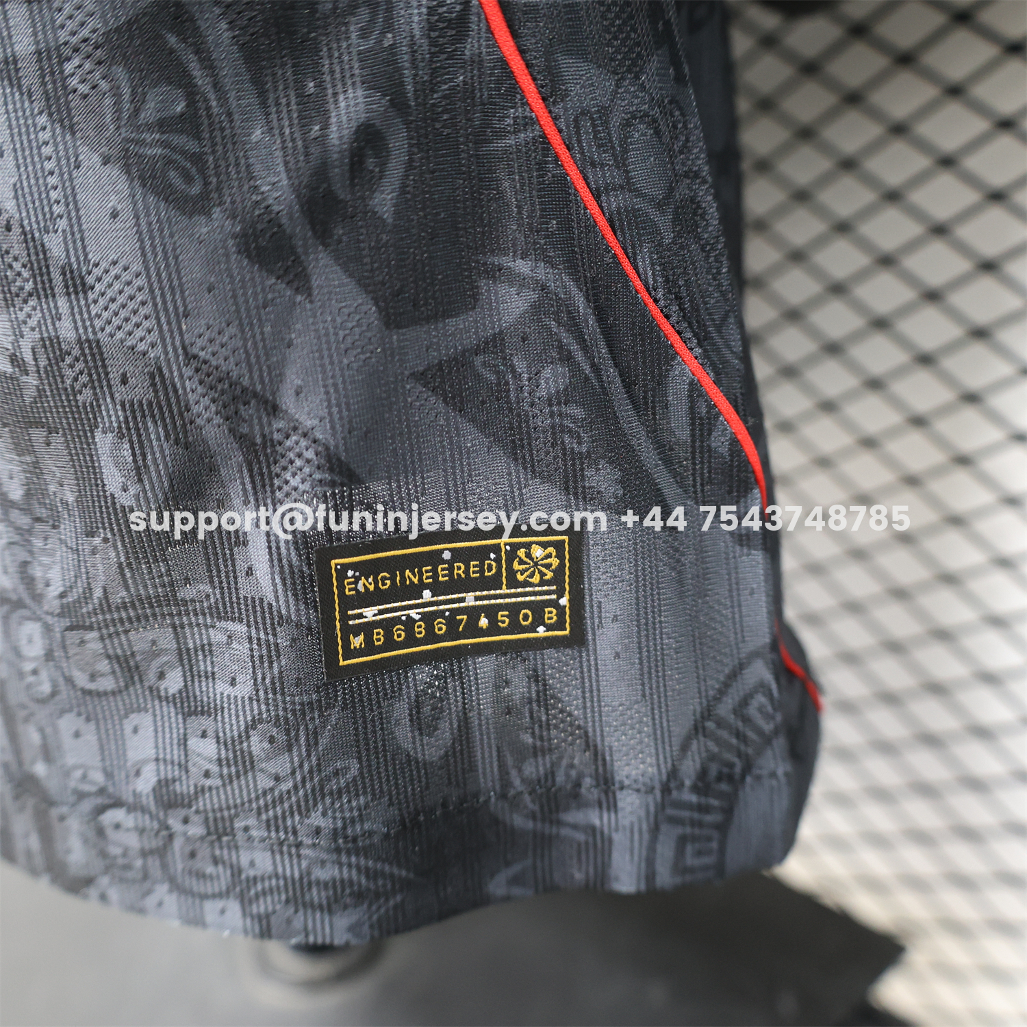 Funinjersey-Barcelona 25-26 Jordan Black Special Jersey - Player Version