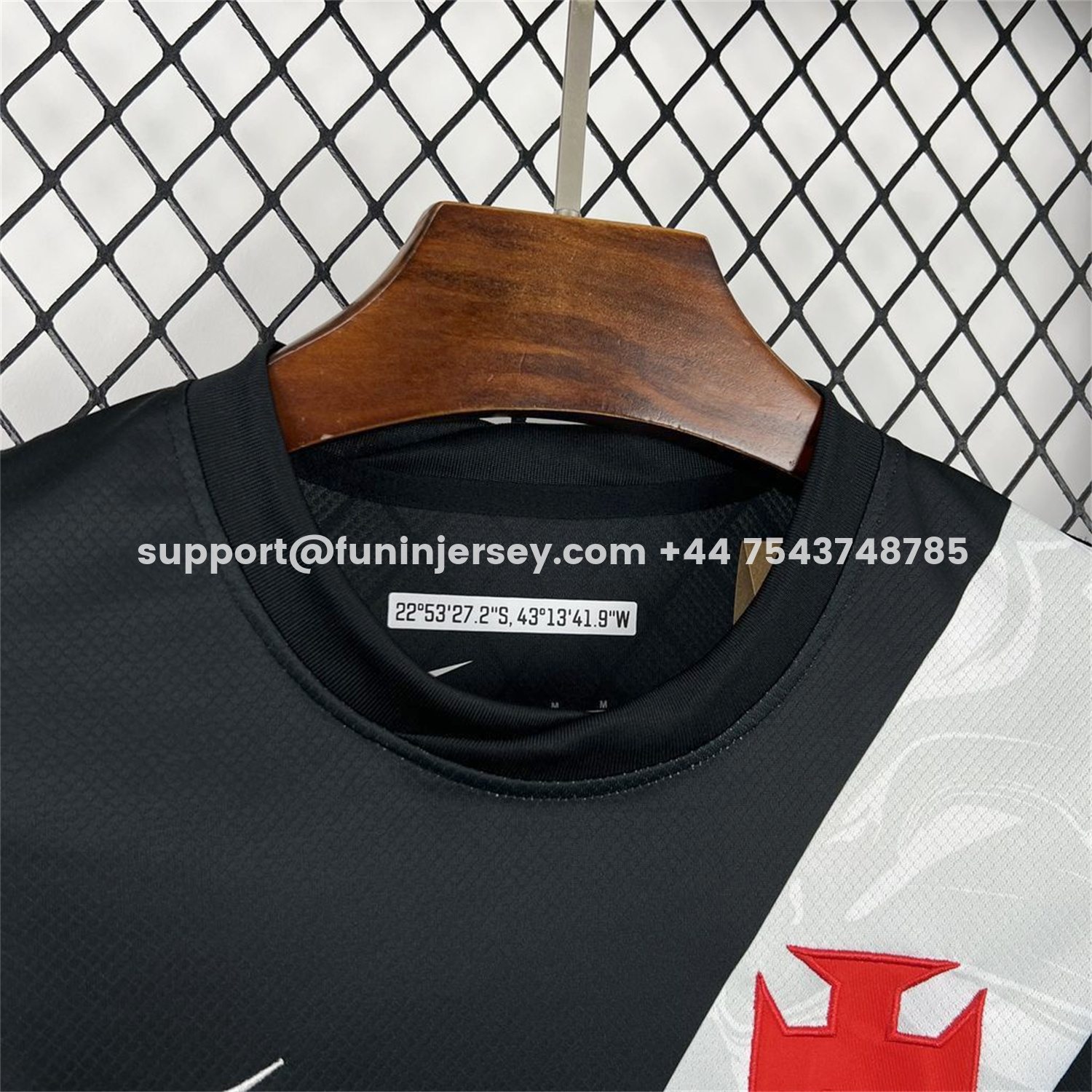 Funinjersey-Women's Vasco da Gama 26-27 Home Unsponsored Jersey