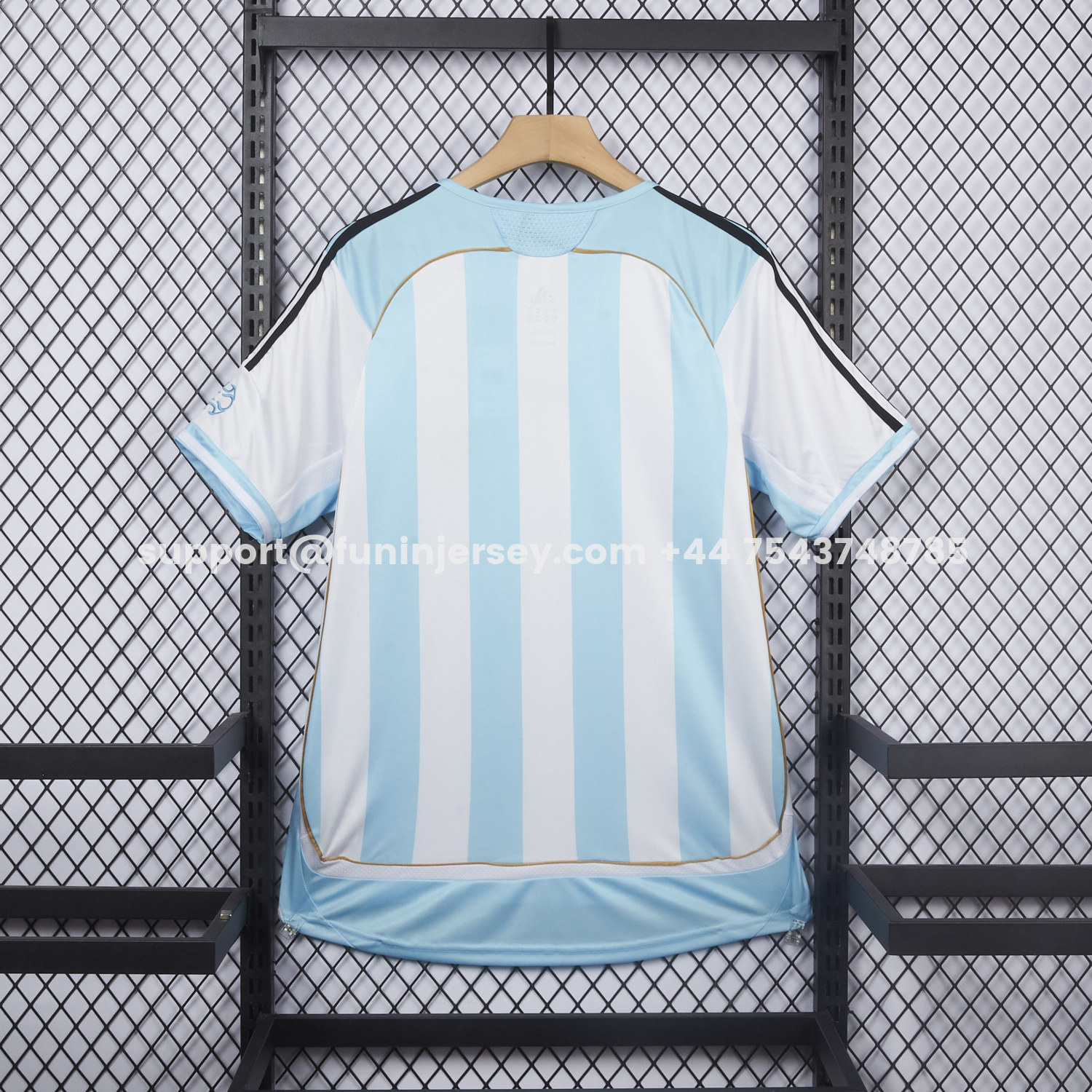 Funinjersey-Retro Argentina 2006 Home Jersey