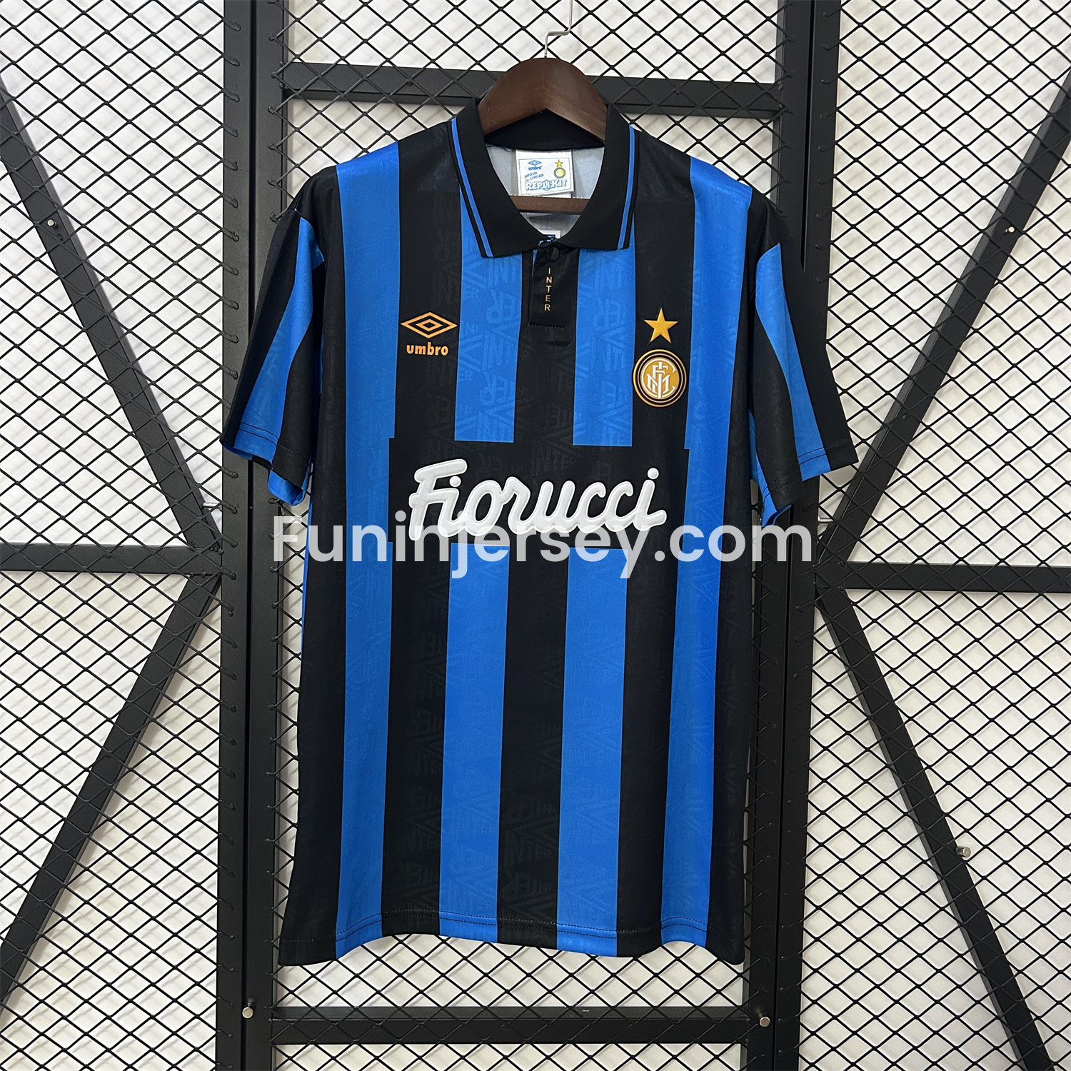 Funinjersey-Retro Inter Milan 1992-94 Home Jersey