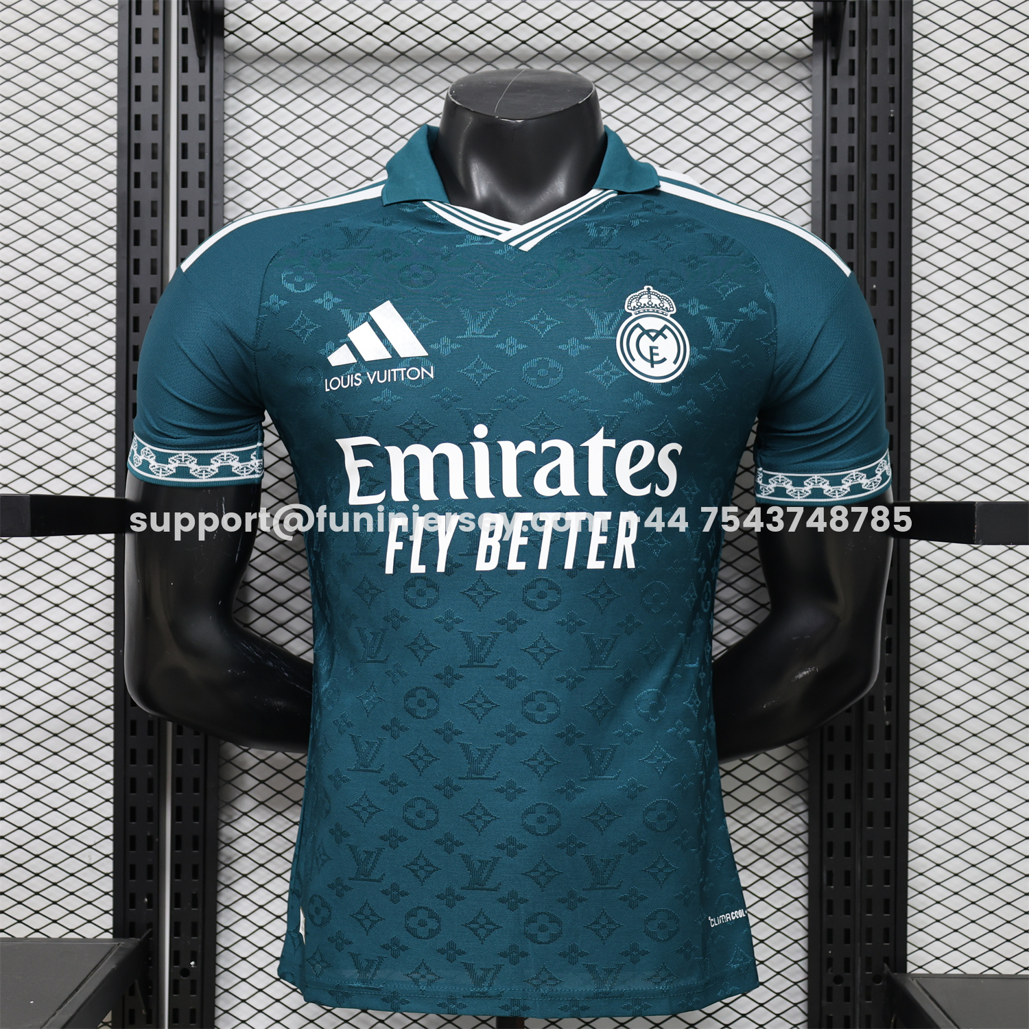 Funinjersey-Real Madrid 25-26 Green Special Jersey - Player Version