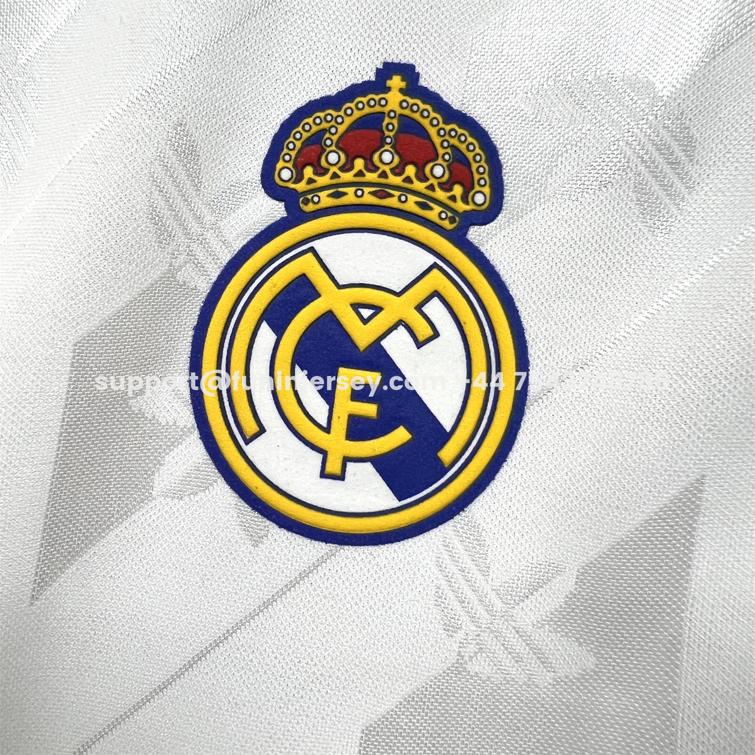 Funinjersey-Real Madrid 26-27 White Casual Jersey - Fans Version