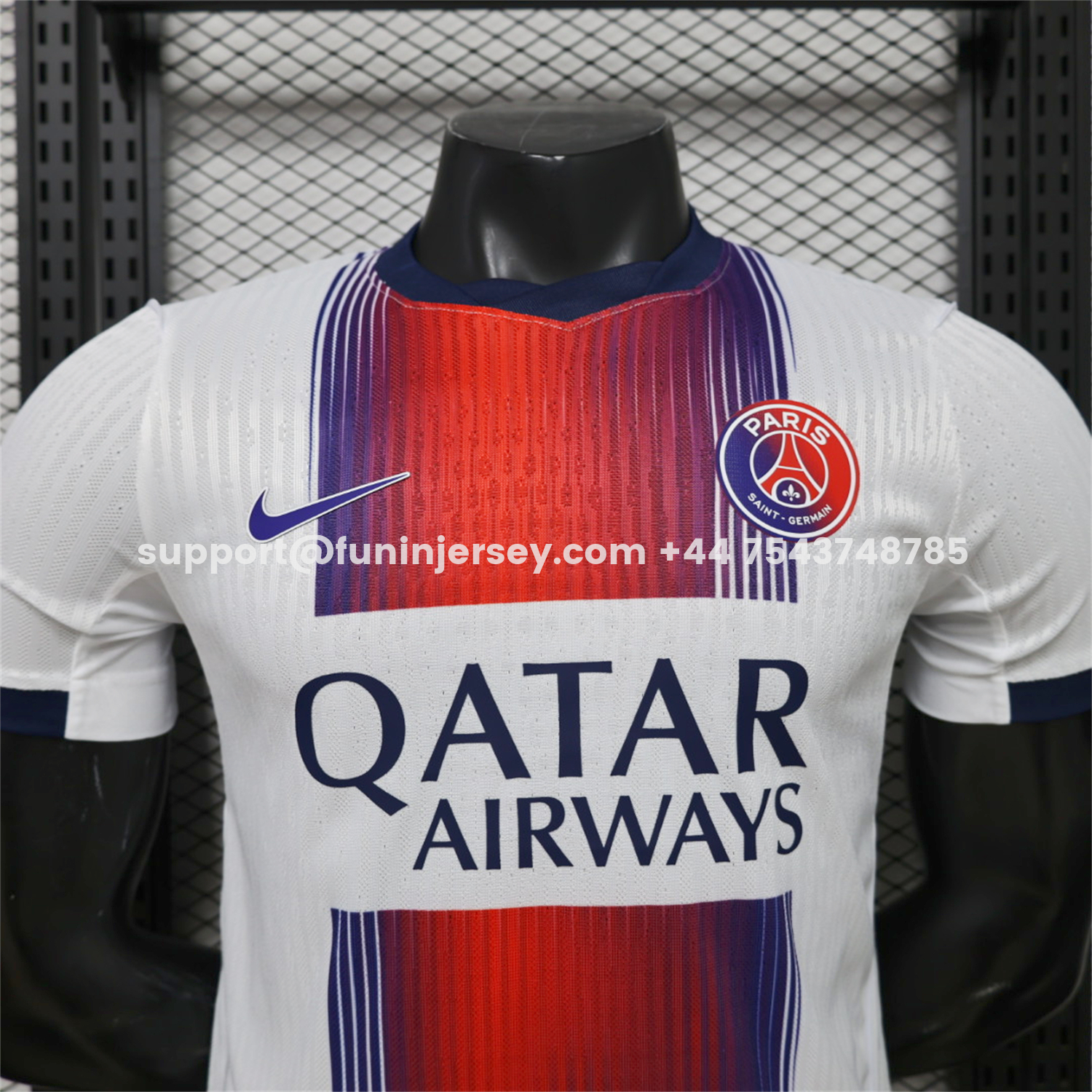 Funinjersey-Paris Saint-Germain PSG 26-27 Away Jersey - Player Version