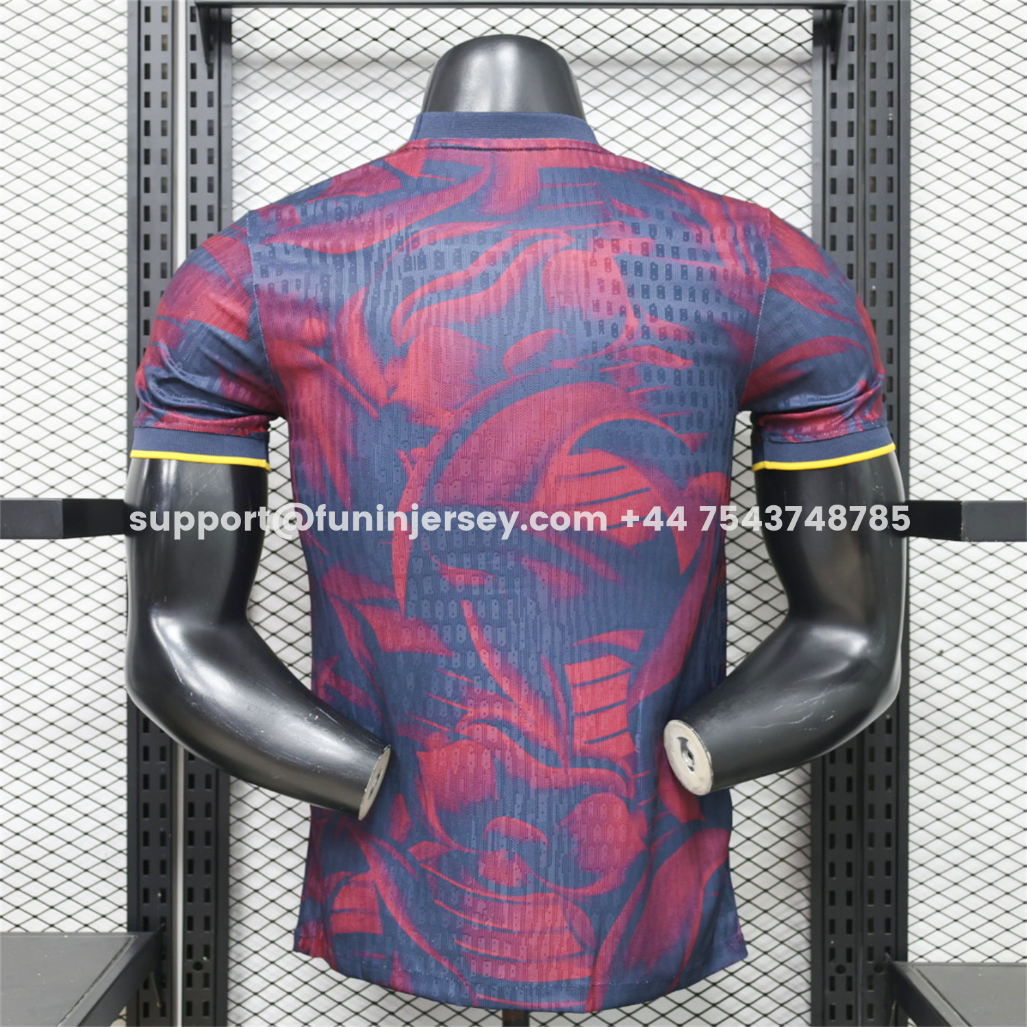 Funinjersey-Barcelona 26-27 Barça Indigo Bloom Special Jersey - Player Version