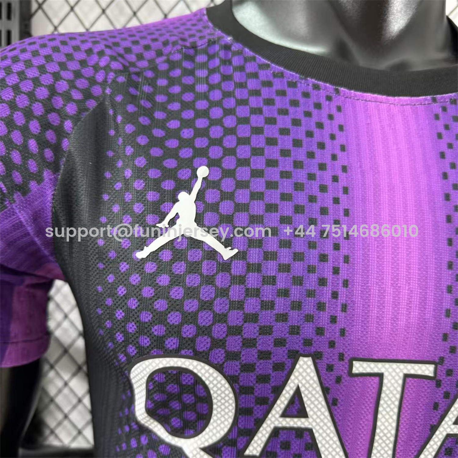 Funinjersey-Paris Saint-Germain PSG X JD 25-26 Purple Special Edition Jersey - Player Version