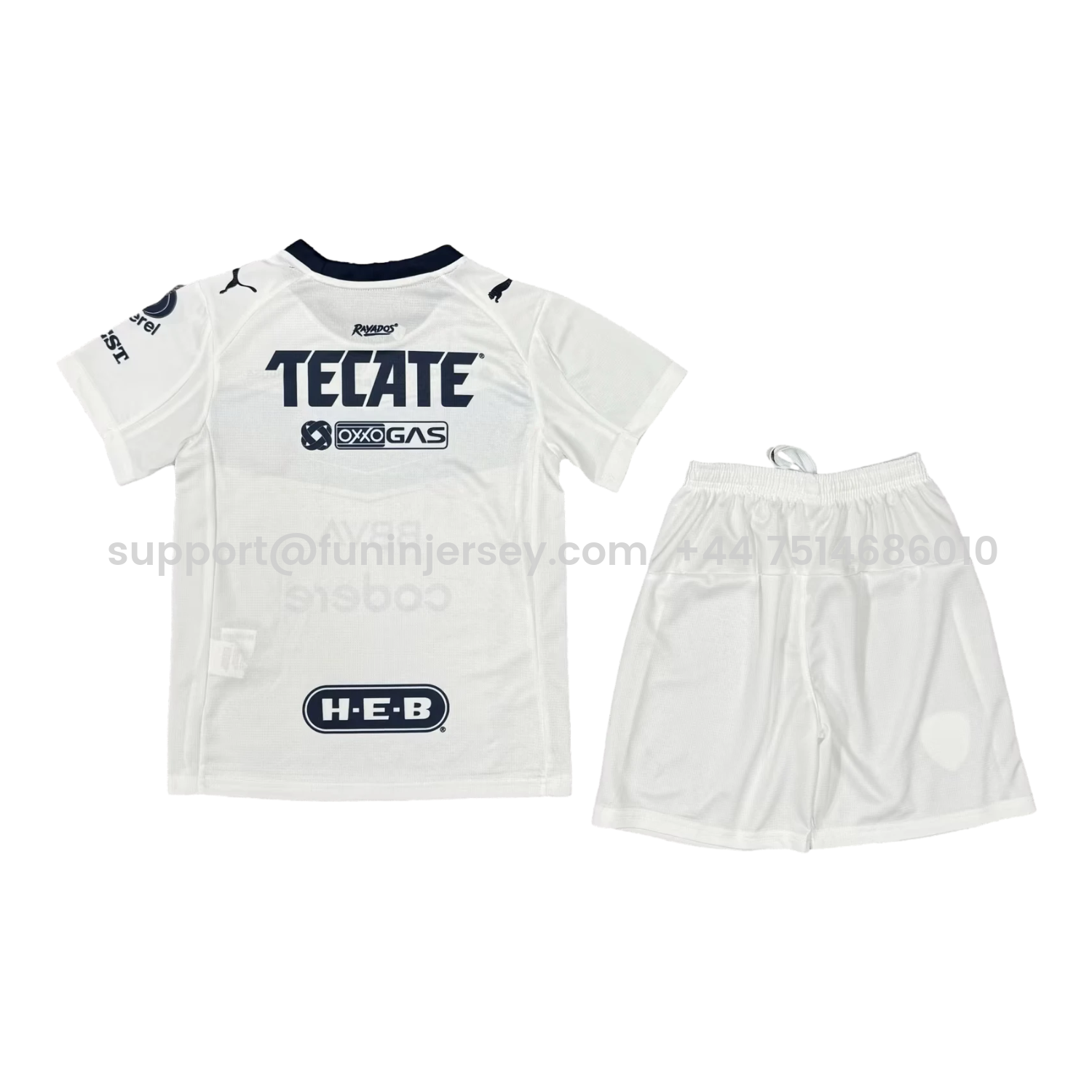 Funinjersey-Rayados Monterrey 25-26 Away Kids Kit