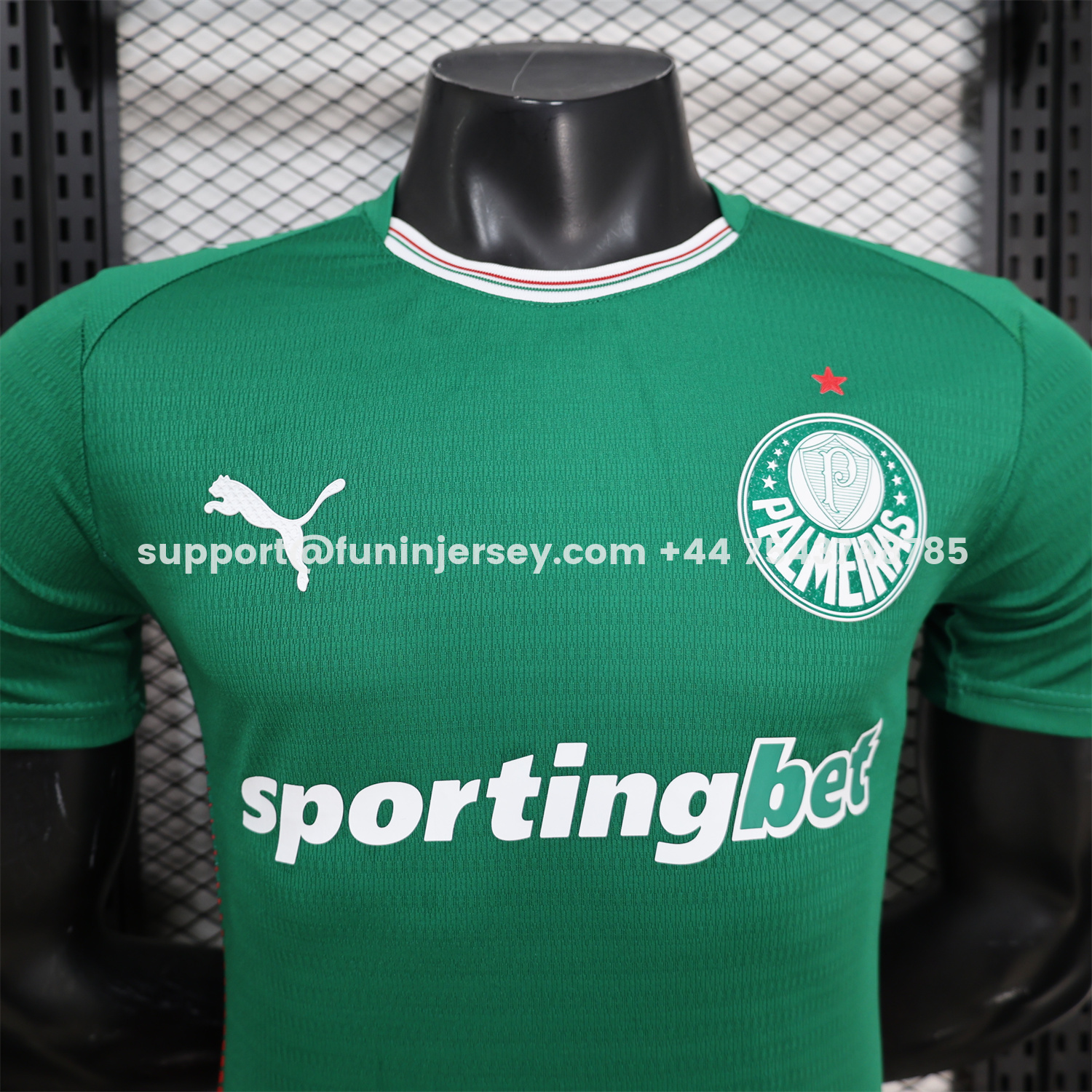 Funinjersey-Palmeiras 26-27 Home Green Jersey - Player Version