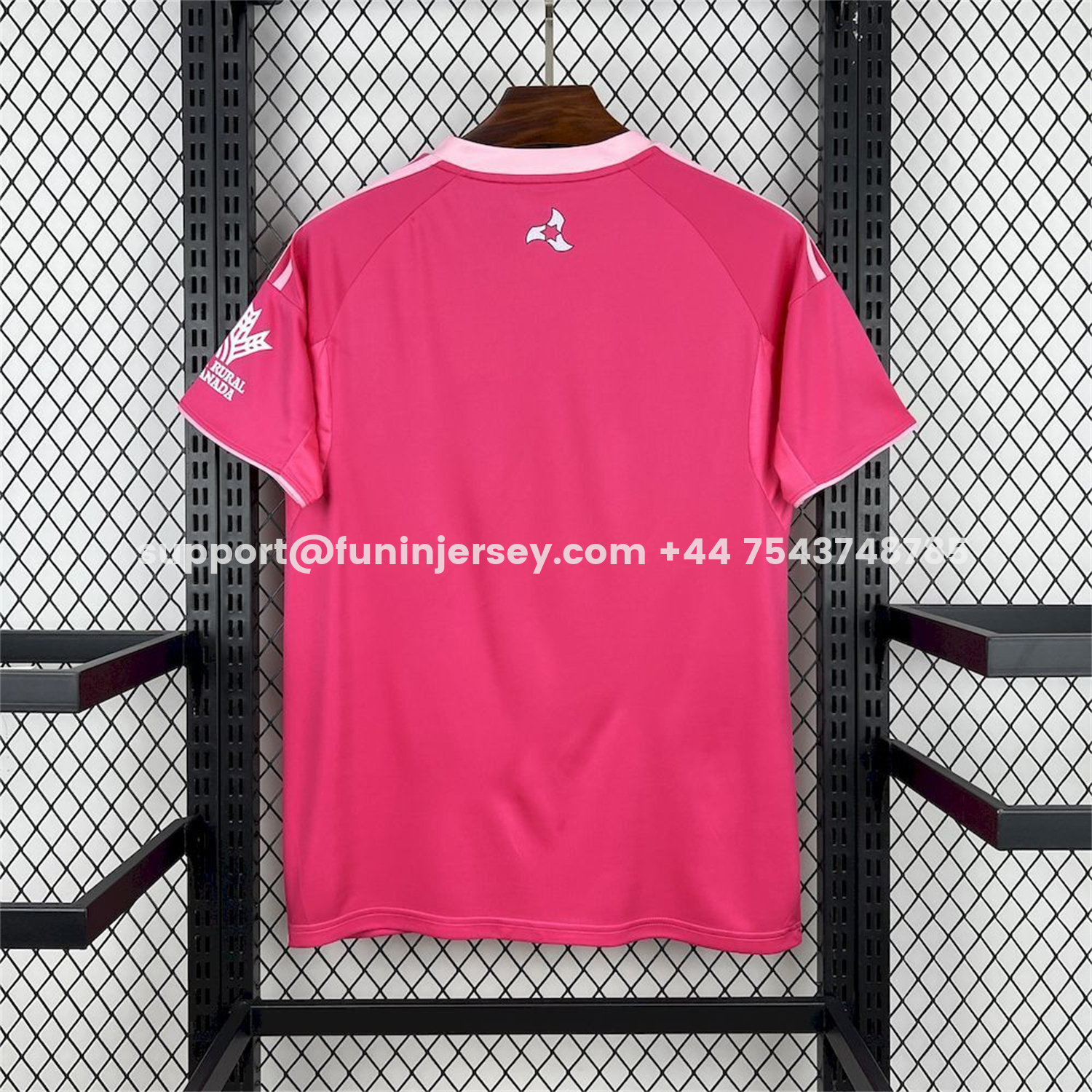 Funinjersey-Granada CF 25-26 Fourth Pink Jersey - Fans Version