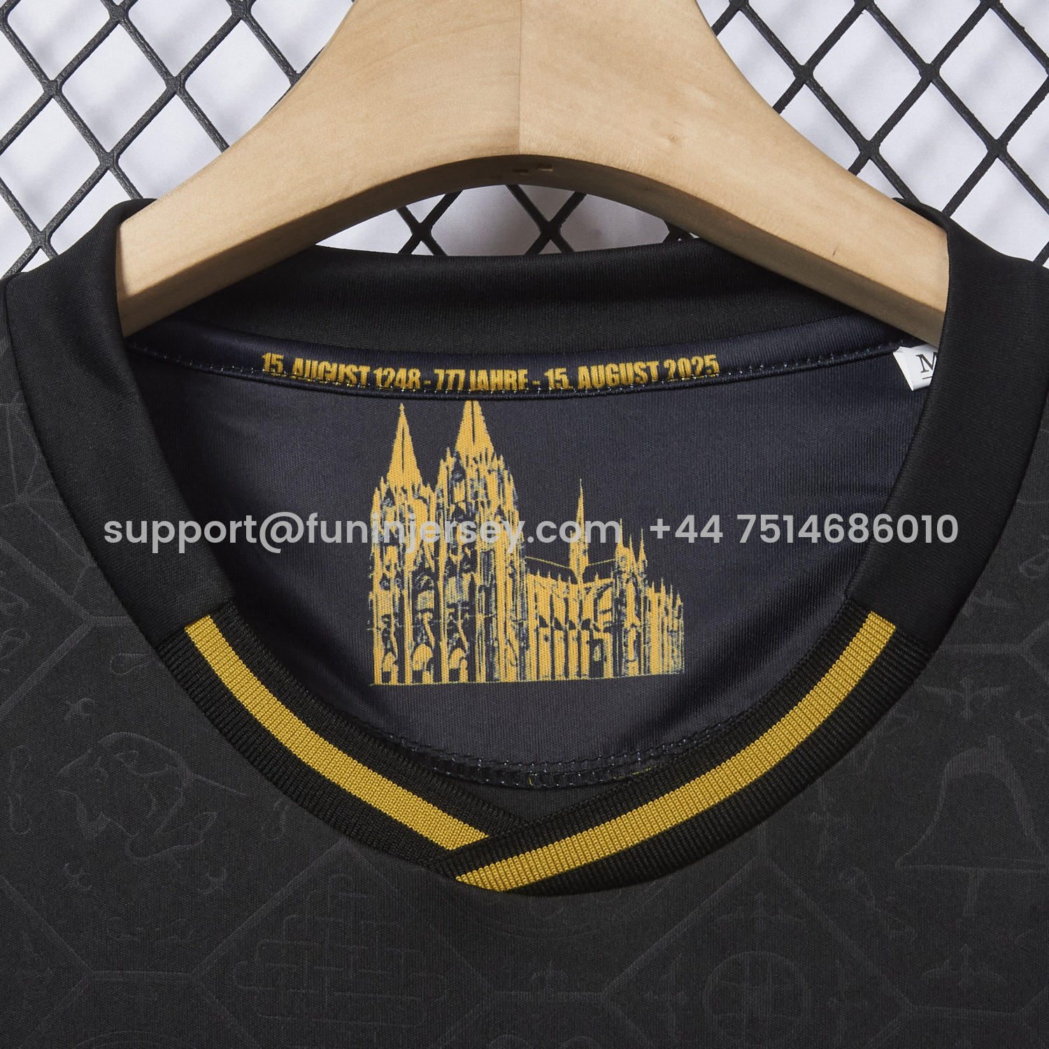 Funinjersey-Köln 25-26 Third Black Jersey - Fans Version