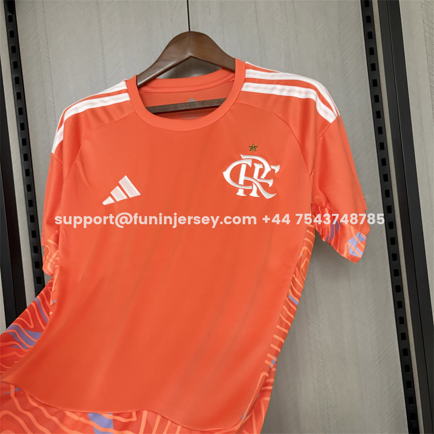 Funinjersey-Flamengo 26-27 Red Goalkeeper Jersey - Fans Version