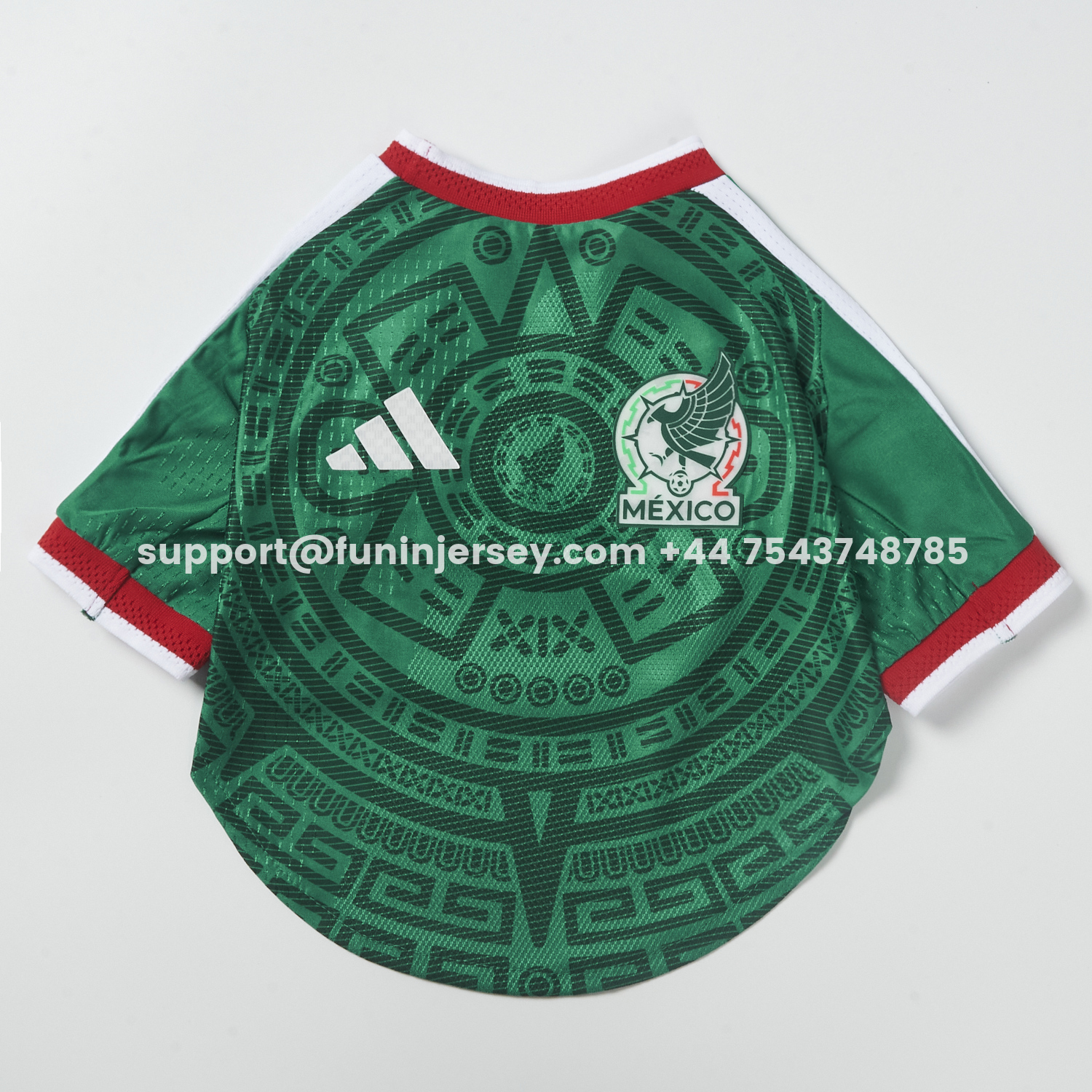 Funinjersey-Mexico 2026 Home Pet Jersey - Player Version