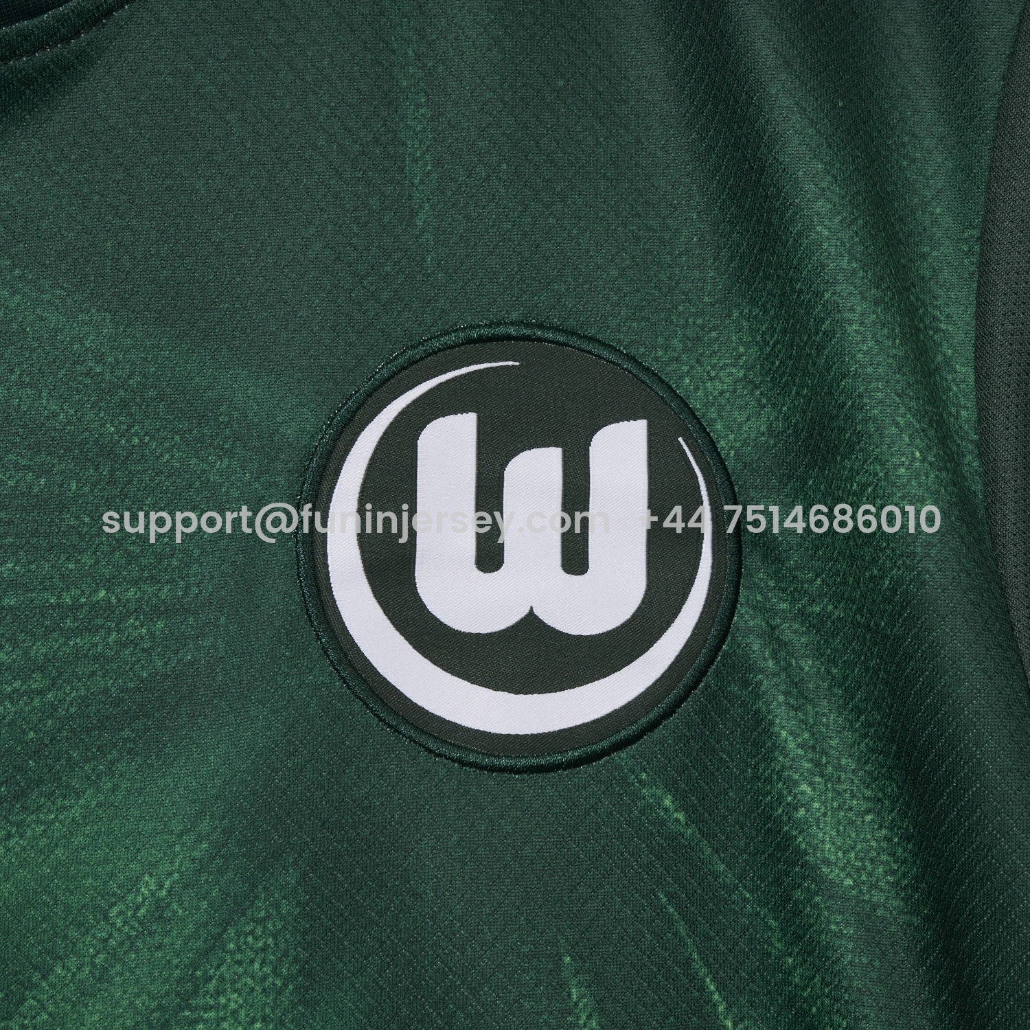 Funinjersey-Wolfsburg 25-26 Home Green Jersey - Fans Version