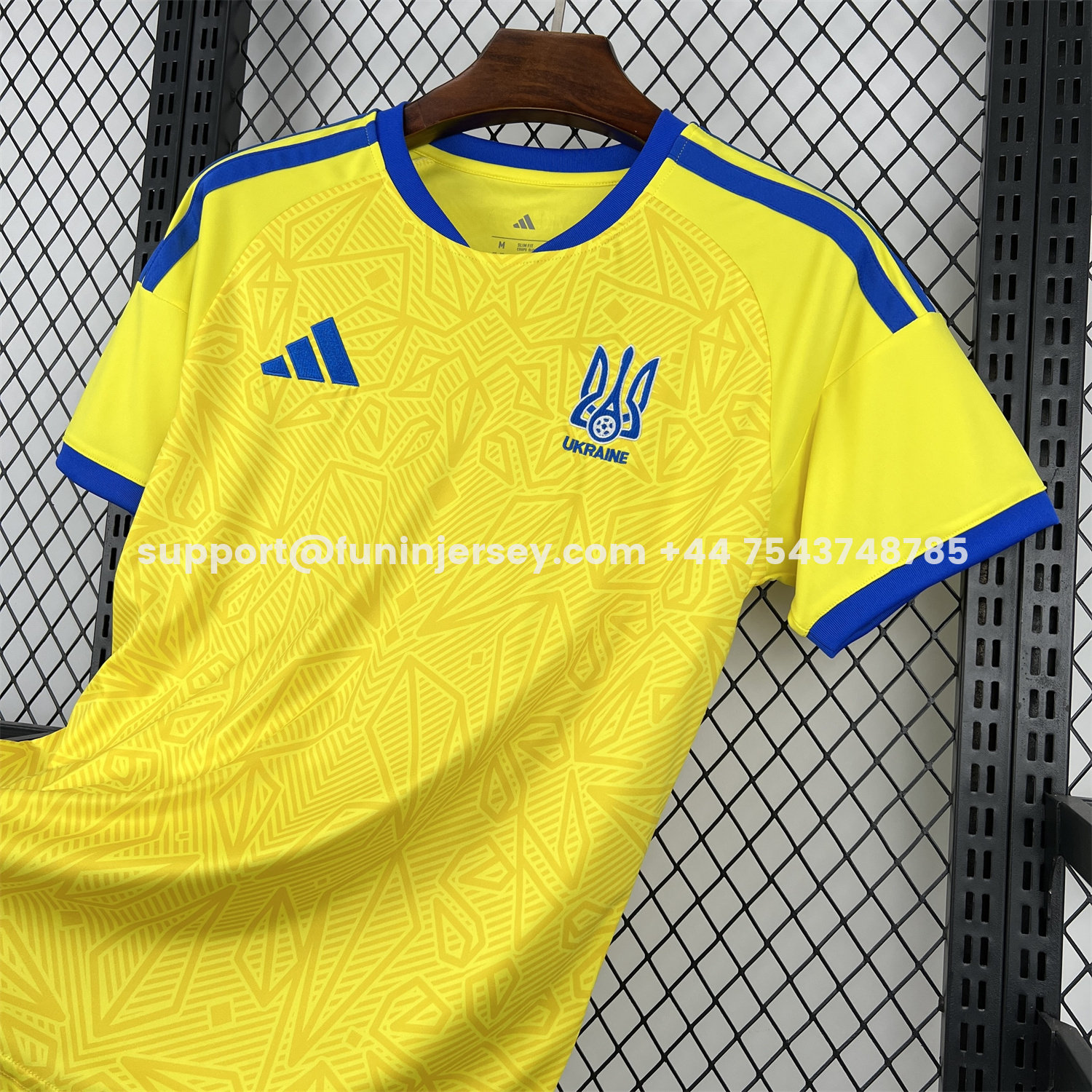 Funinjersey-Ukraine 2026 Home Jersey - Fans Version