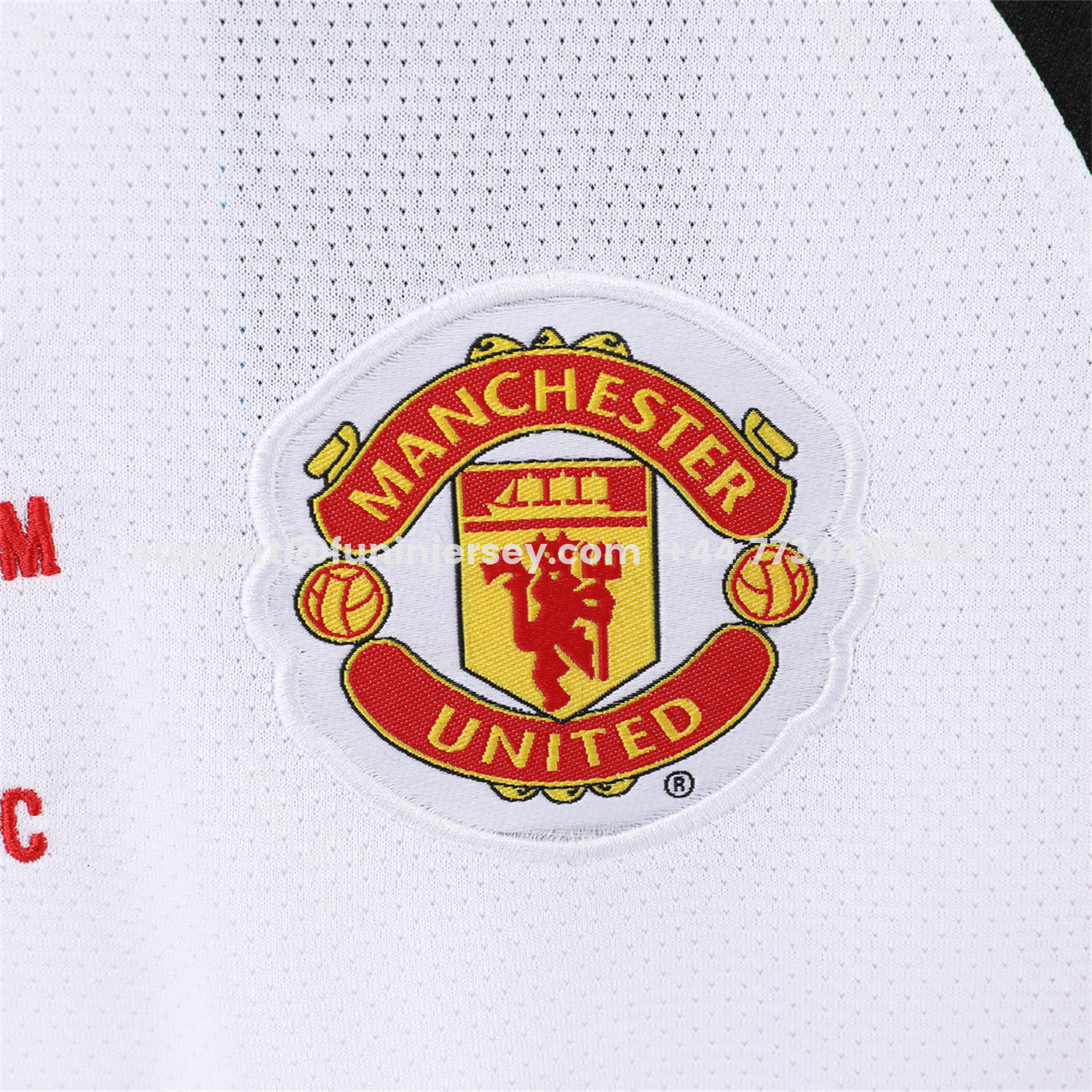 Funinjersey-Retro Manchester United 10-11 Away Long Sleeves Jersey - Champions League Final Version