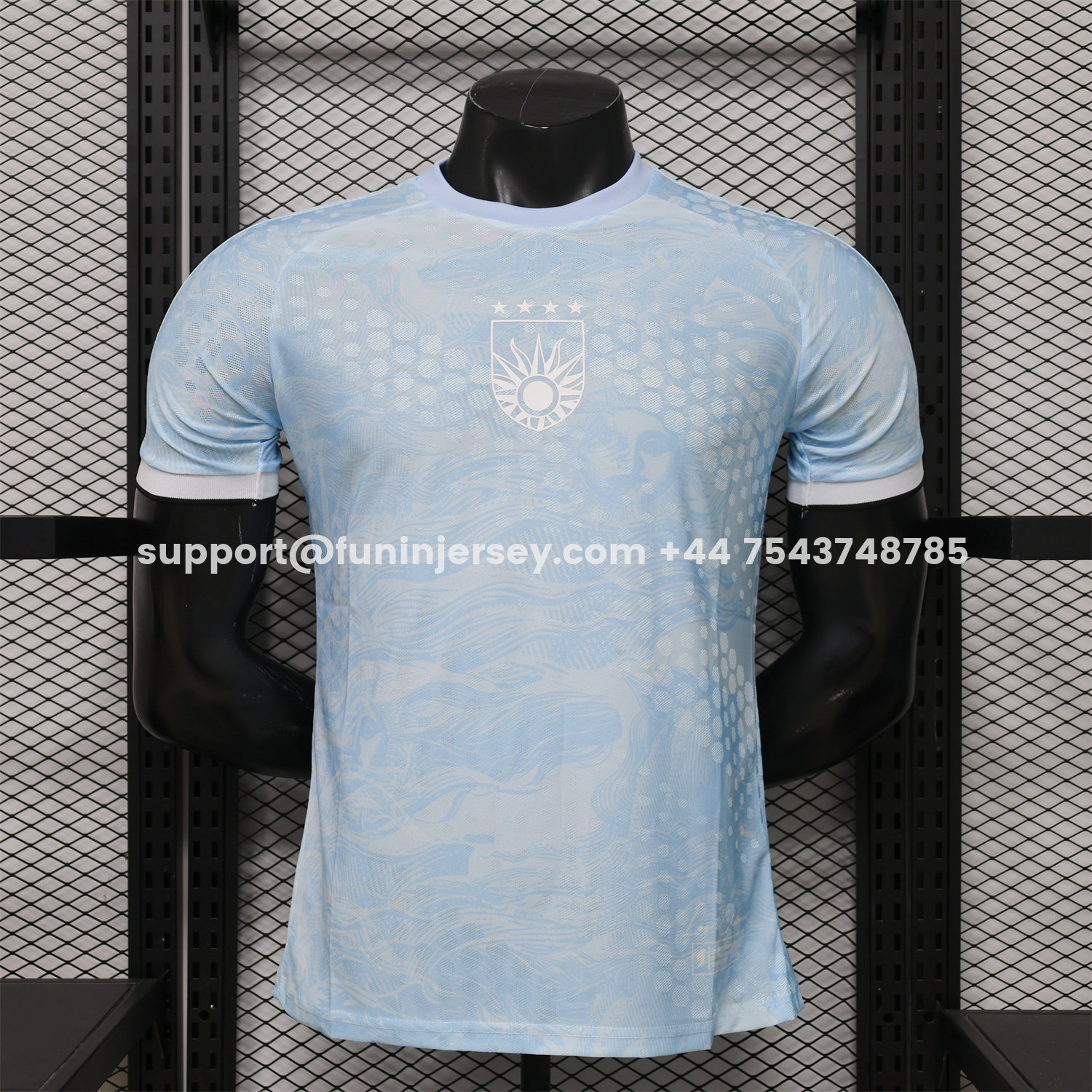 Funinjersey-Uruguay 2026 Light Blue Special Jersey - Player Version