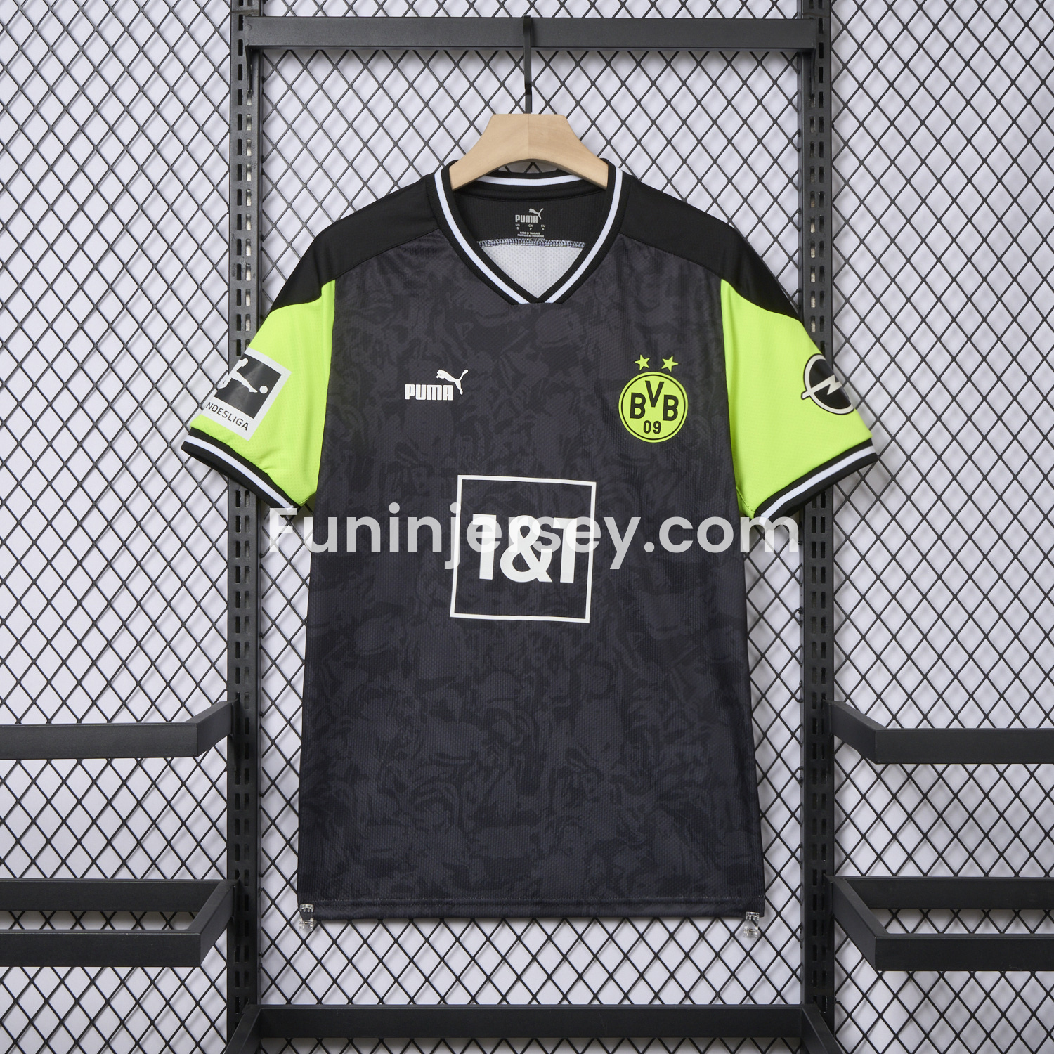 Funinjersey-Retro Dortmund 2020-21 Black Special Edition Jersey